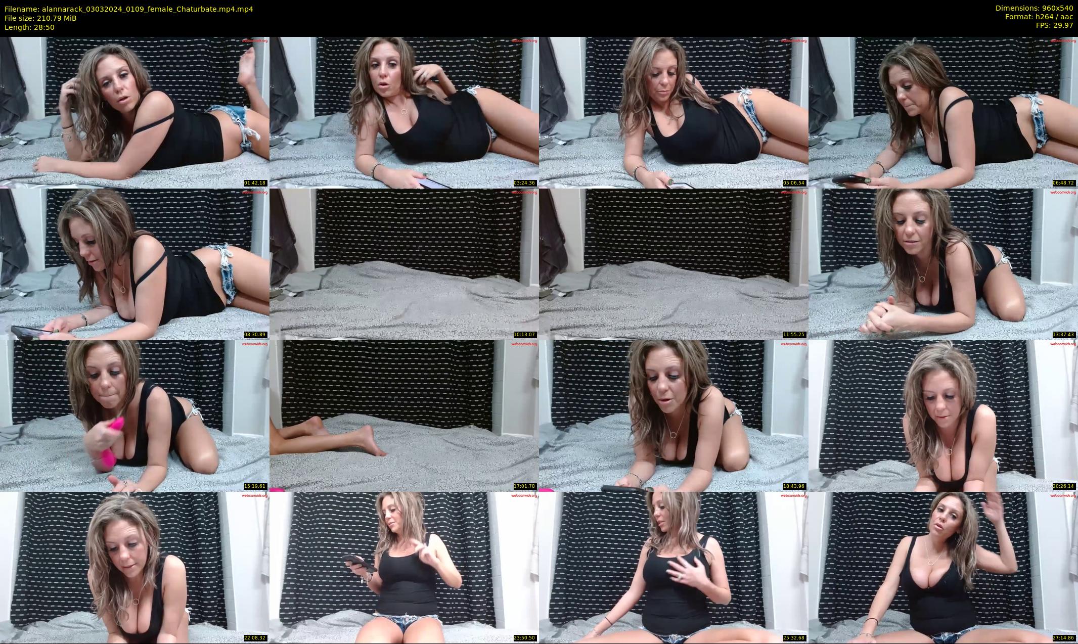 alannarack — 29 minute Chaturbate female cam show recording, 480p, Mar 3, 2024
