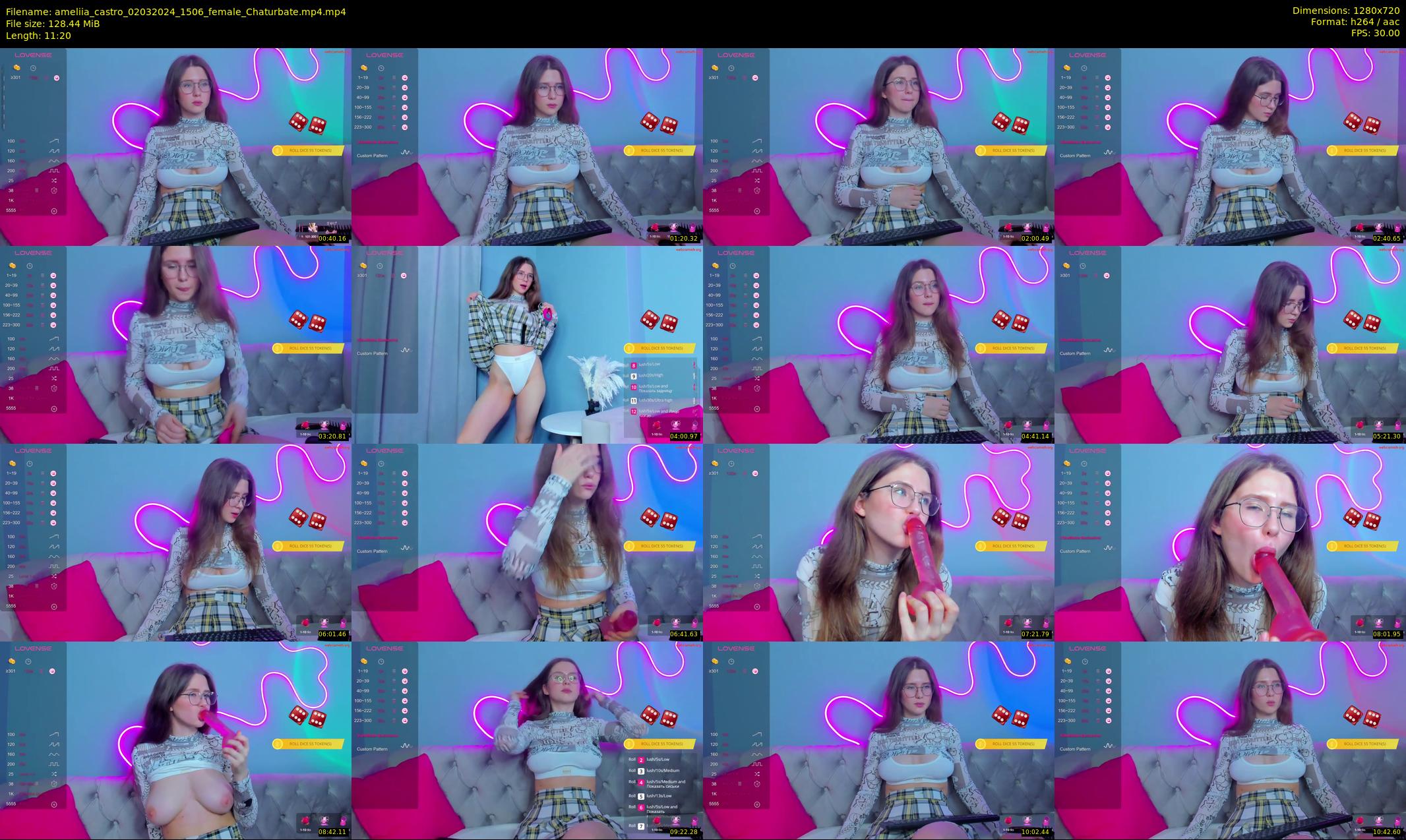 ameliia_castro — 12 minute Chaturbate female cam show recording, 720p, Mar 2, 2024
