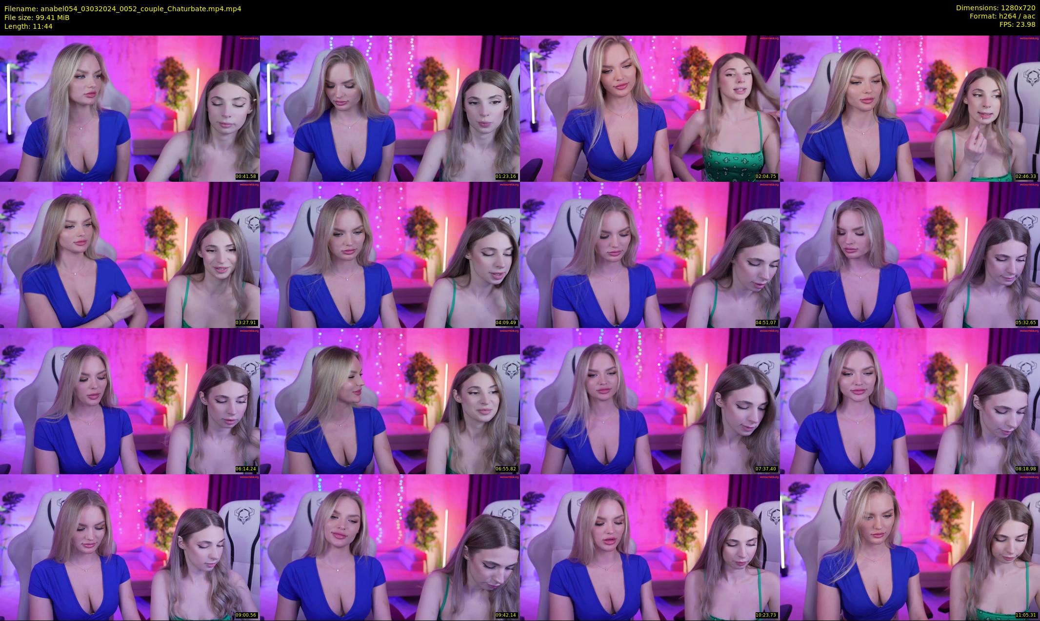 anabel054 — 12 minute Chaturbate female cam show recording, 720p, Mar 3, 2024