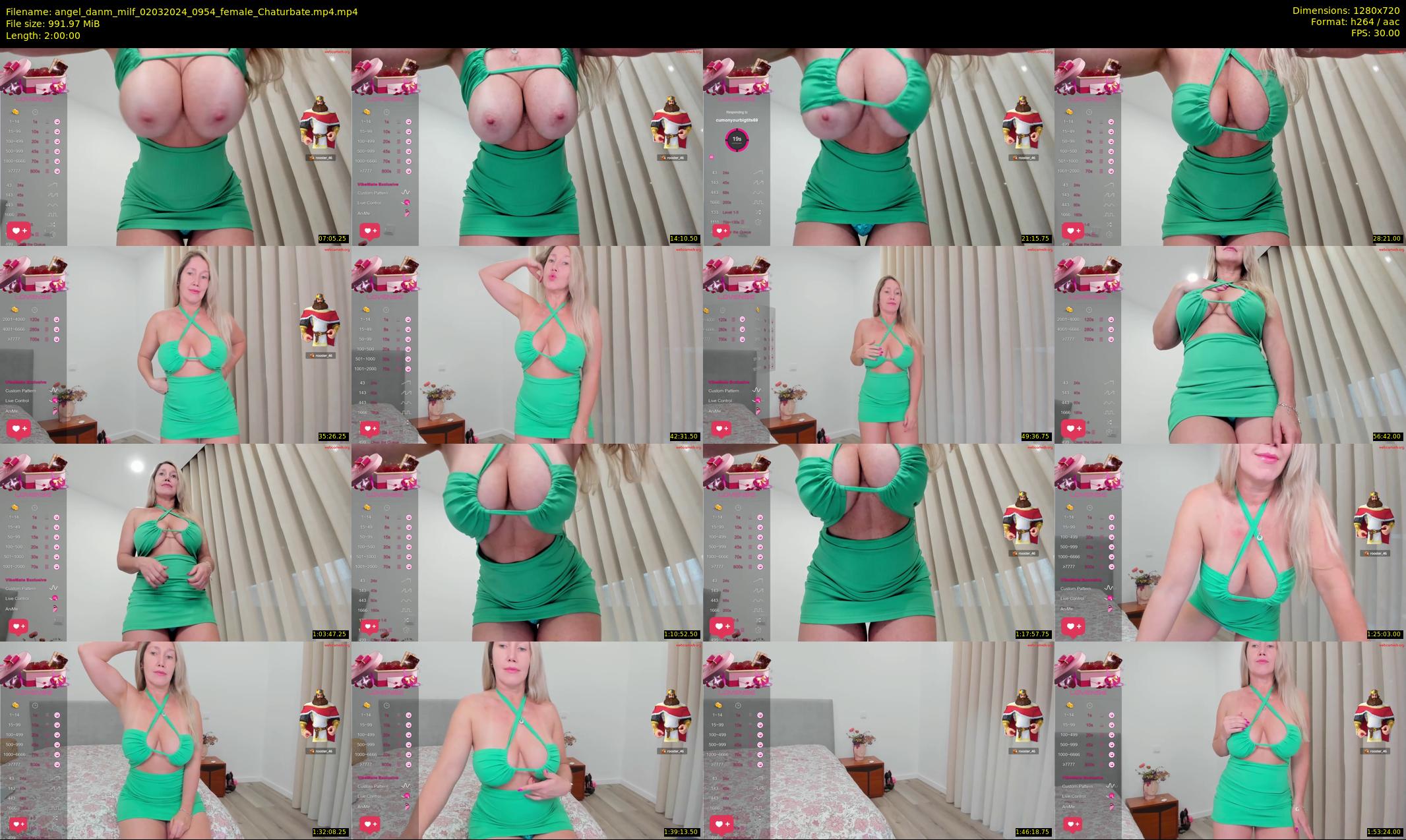 angel_danm_milf — 120 minute Chaturbate female cam show recording, 720p, Mar 2, 2024