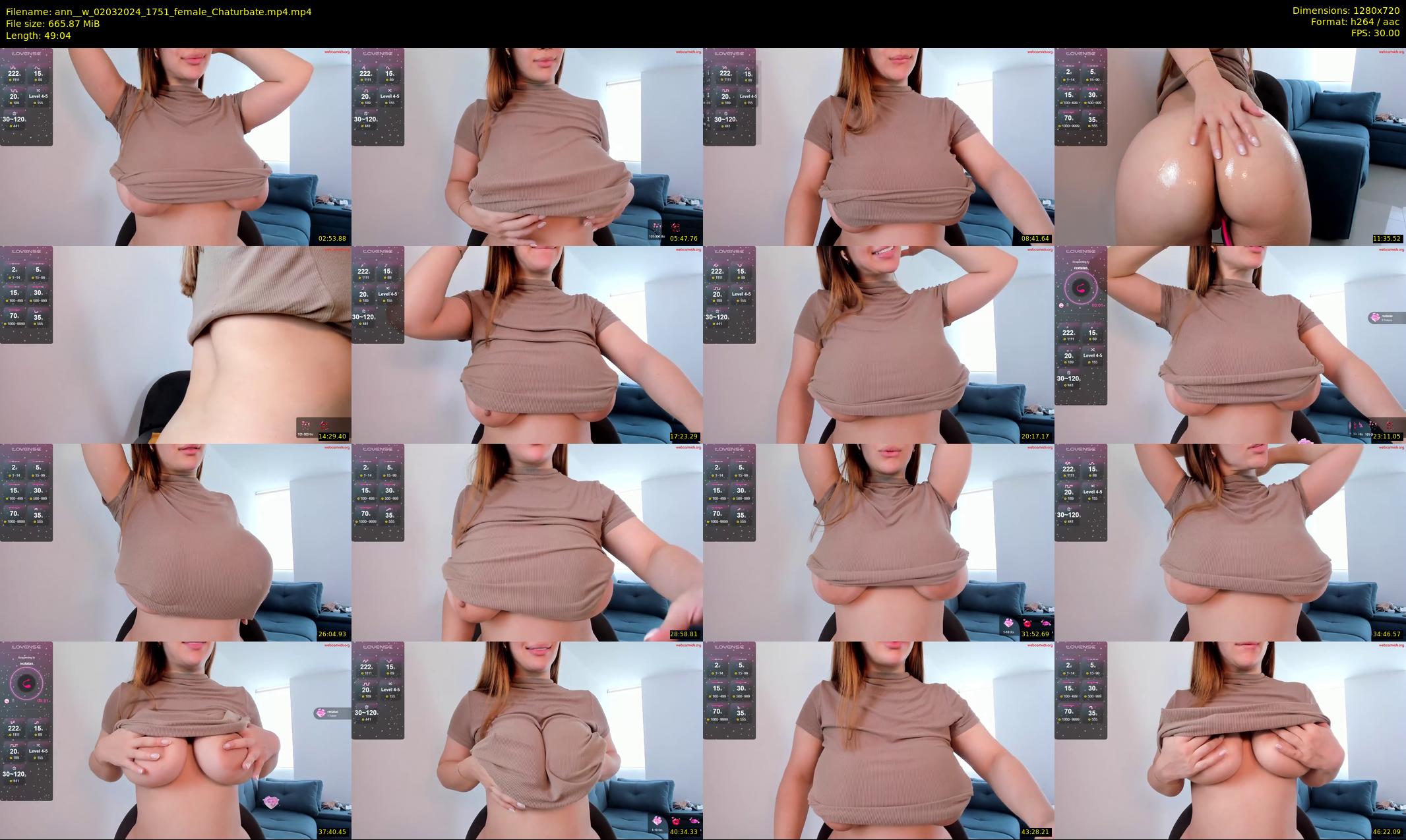 ann__w — 50 minute Chaturbate female cam show recording, 720p, Mar 2, 2024