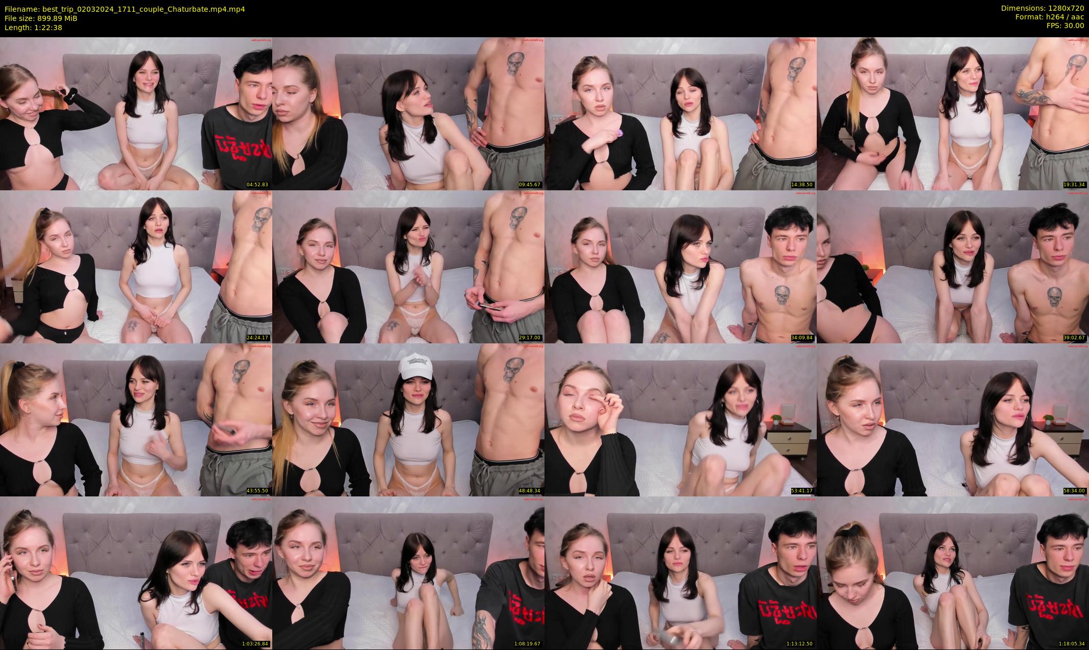 best_trip — 83 minute Chaturbate couple cam show recording, 720p, Mar 2, 2024