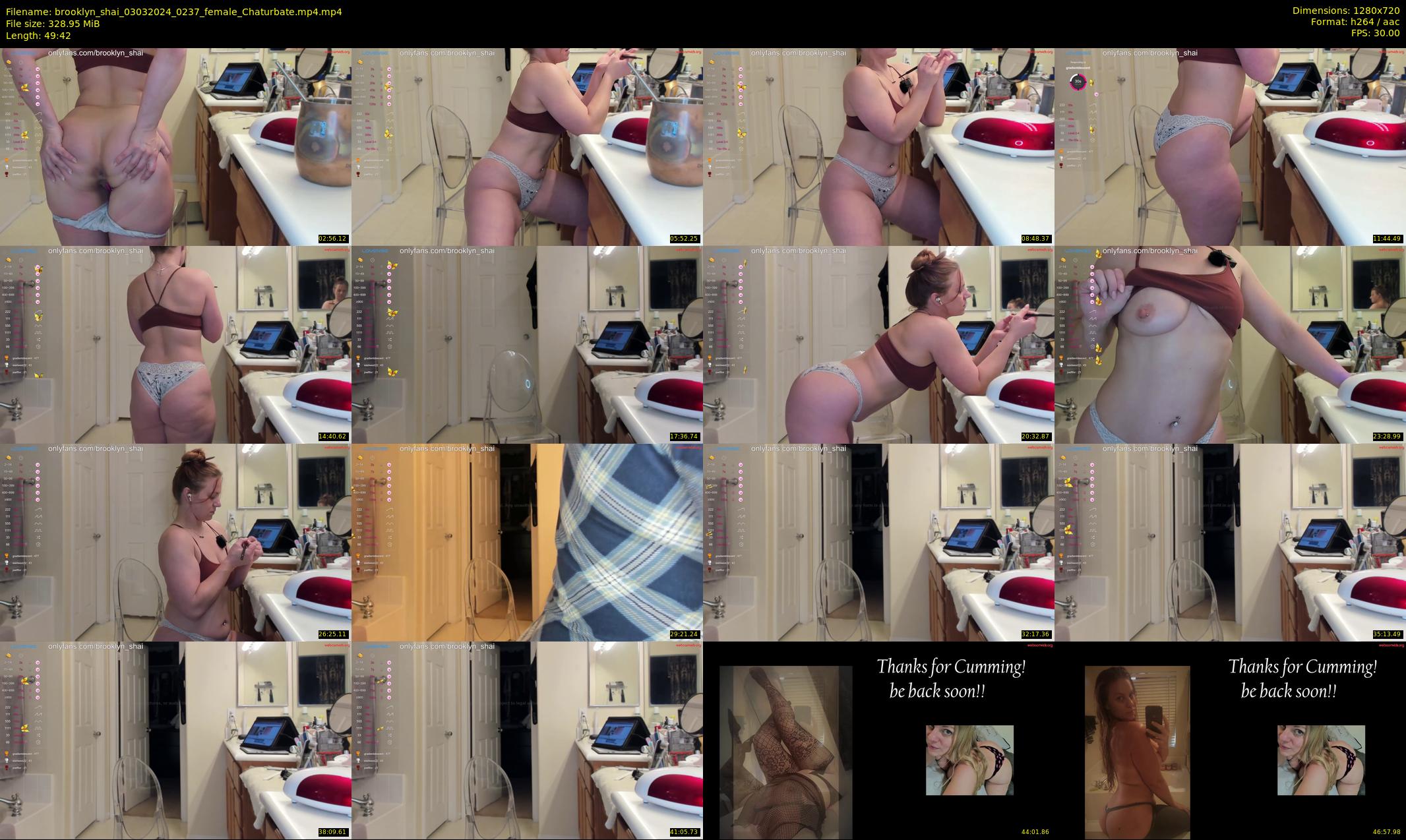 brooklyn_shai — 50 minute Chaturbate couple cam show recording, 720p, Mar 3, 2024