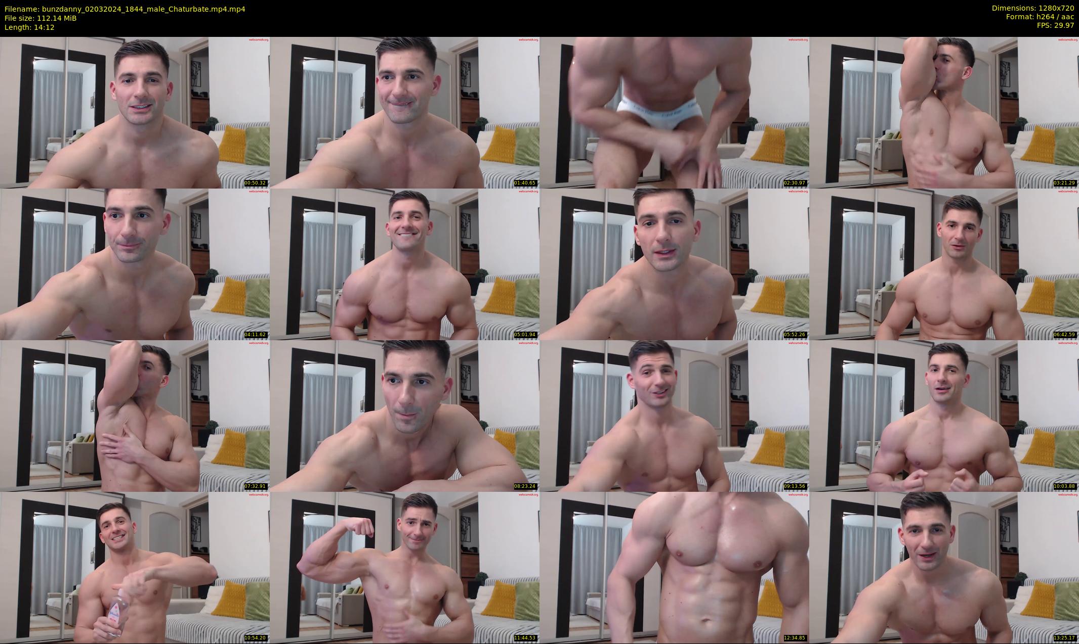 bunzdanny — 15 minute Chaturbate male cam show recording, 720p, Mar 2, 2024