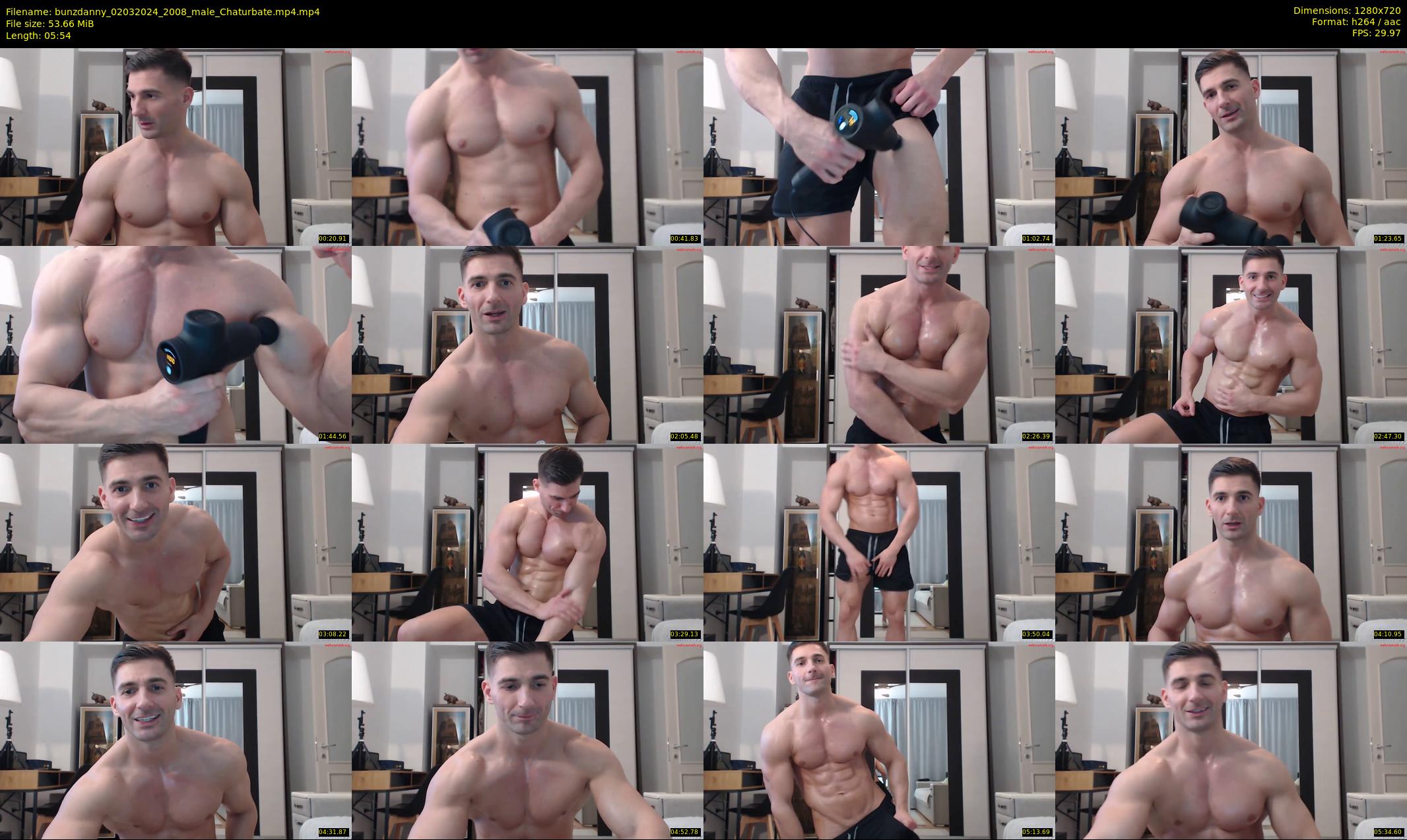 bunzdanny — 6 minute Chaturbate male cam show recording, 720p, Mar 2, 2024