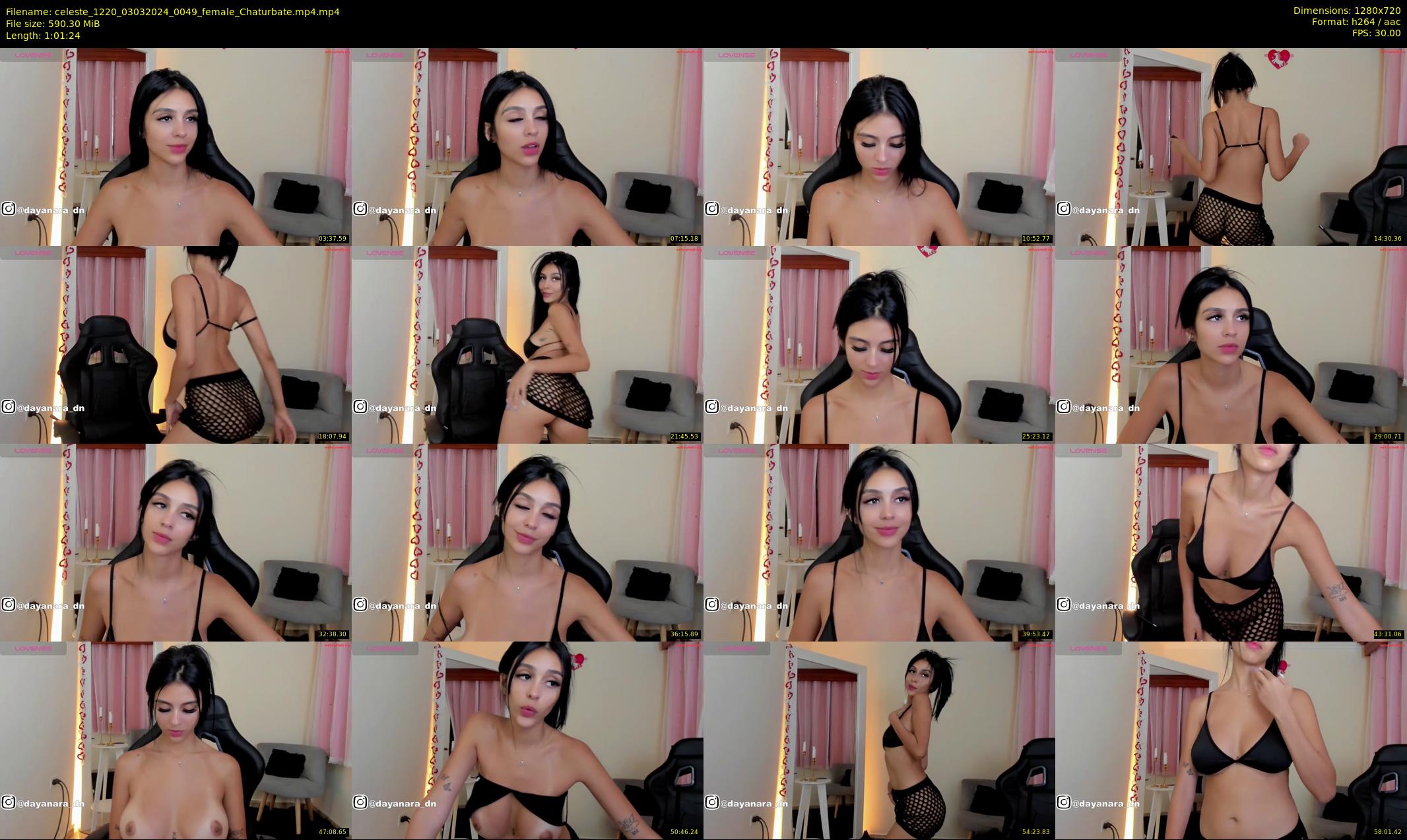 celeste_1220 — 62 minute Chaturbate female cam show recording, 720p, Mar 3, 2024
