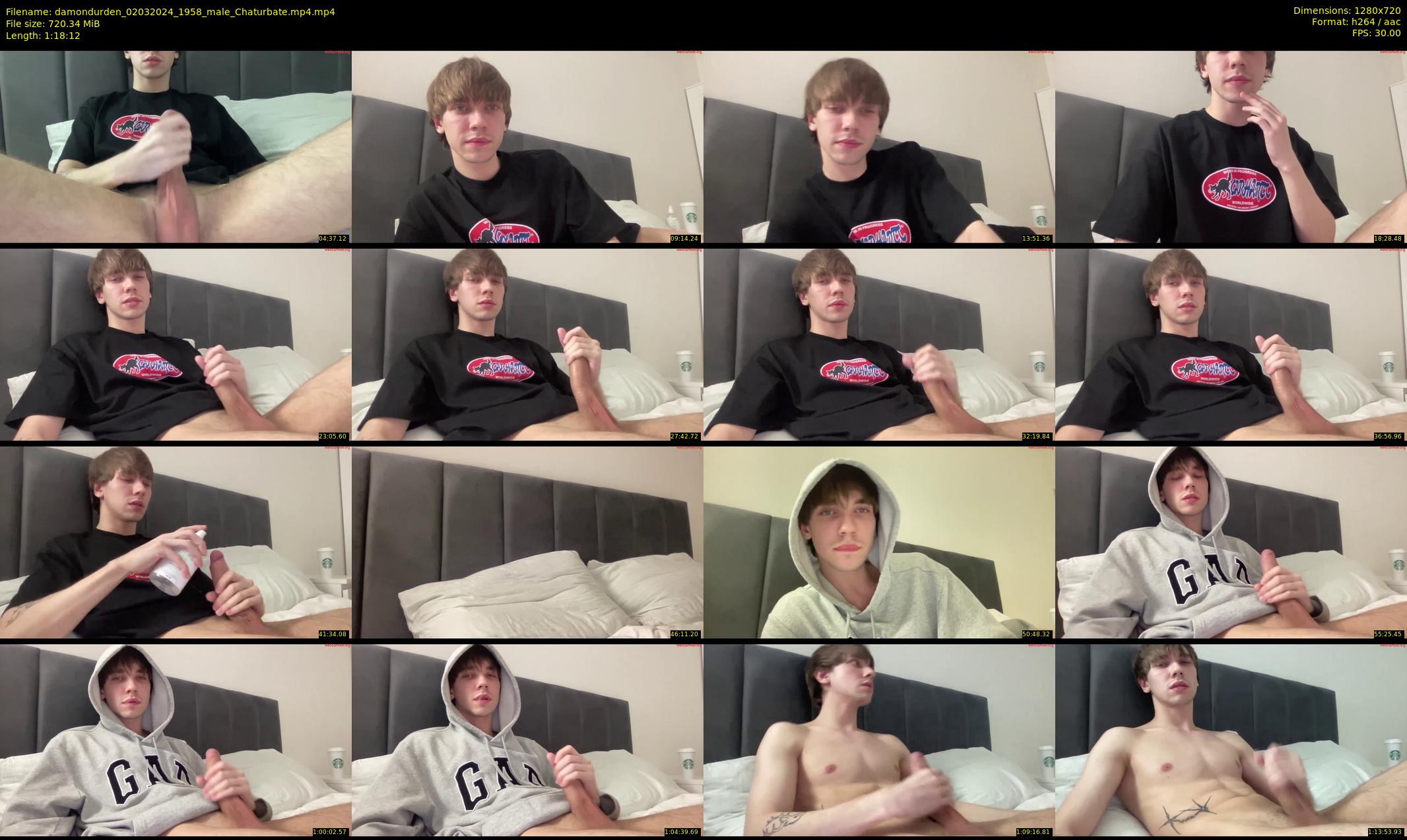 damondurden — 79 minute Chaturbate male cam show recording, 720p, Mar 2, 2024