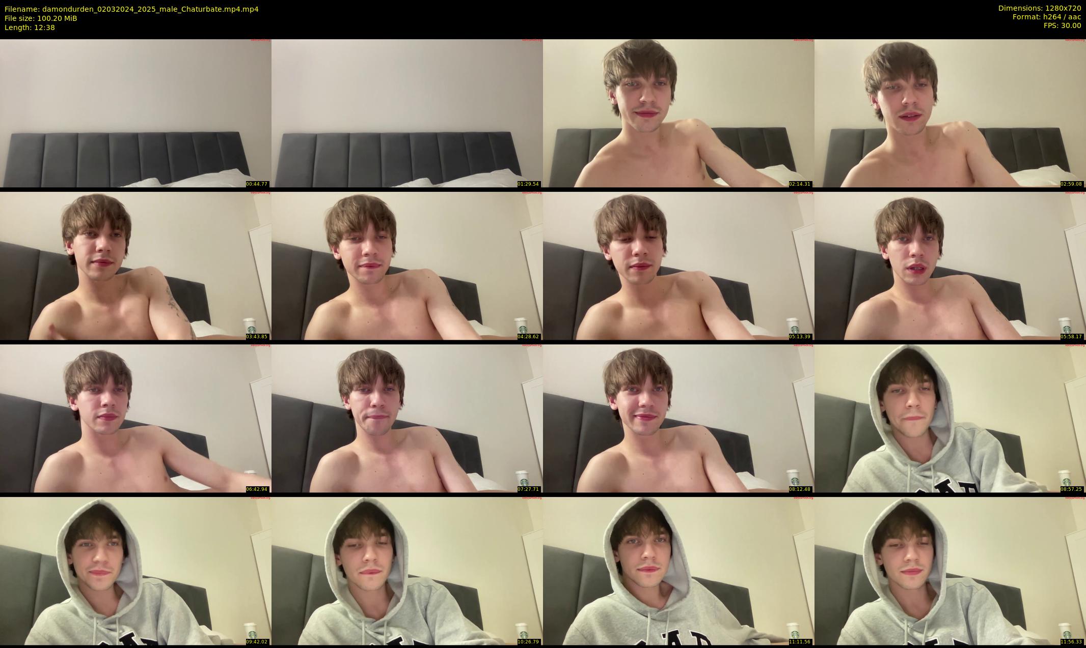 damondurden — 13 minute Chaturbate male cam show recording, 720p, Mar 2, 2024