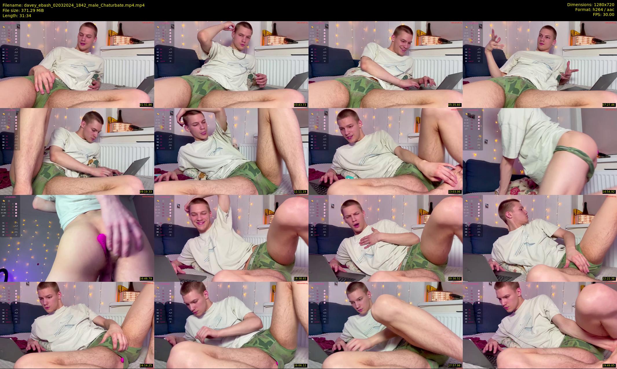 davey_ebash — 32 minute Chaturbate male cam show recording, 720p, Mar 2, 2024