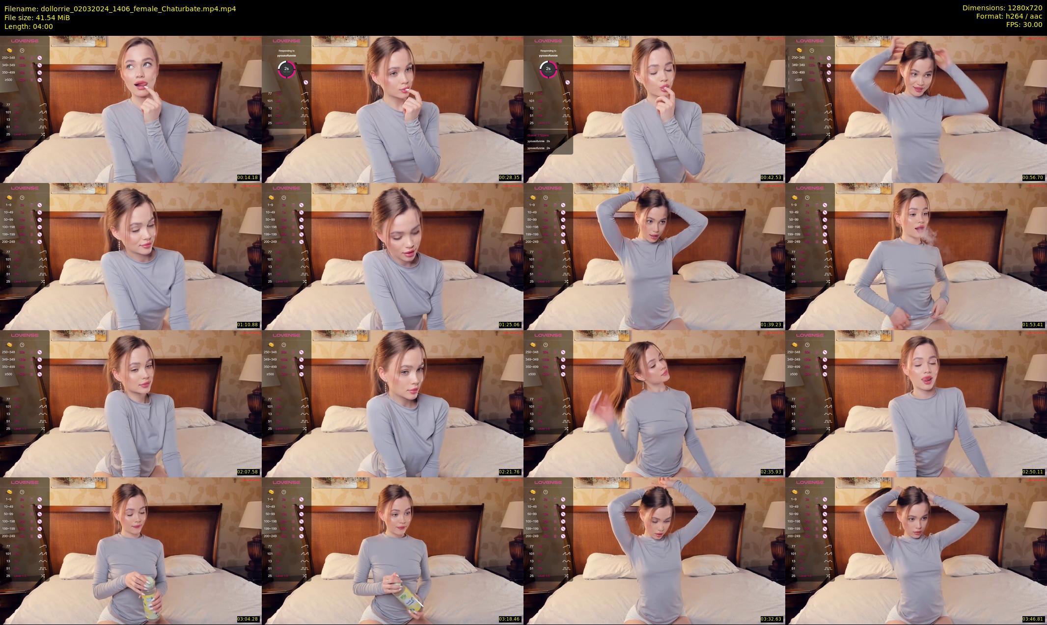 dollorrie — 4 minute Chaturbate couple cam show recording, 720p, Mar 2, 2024