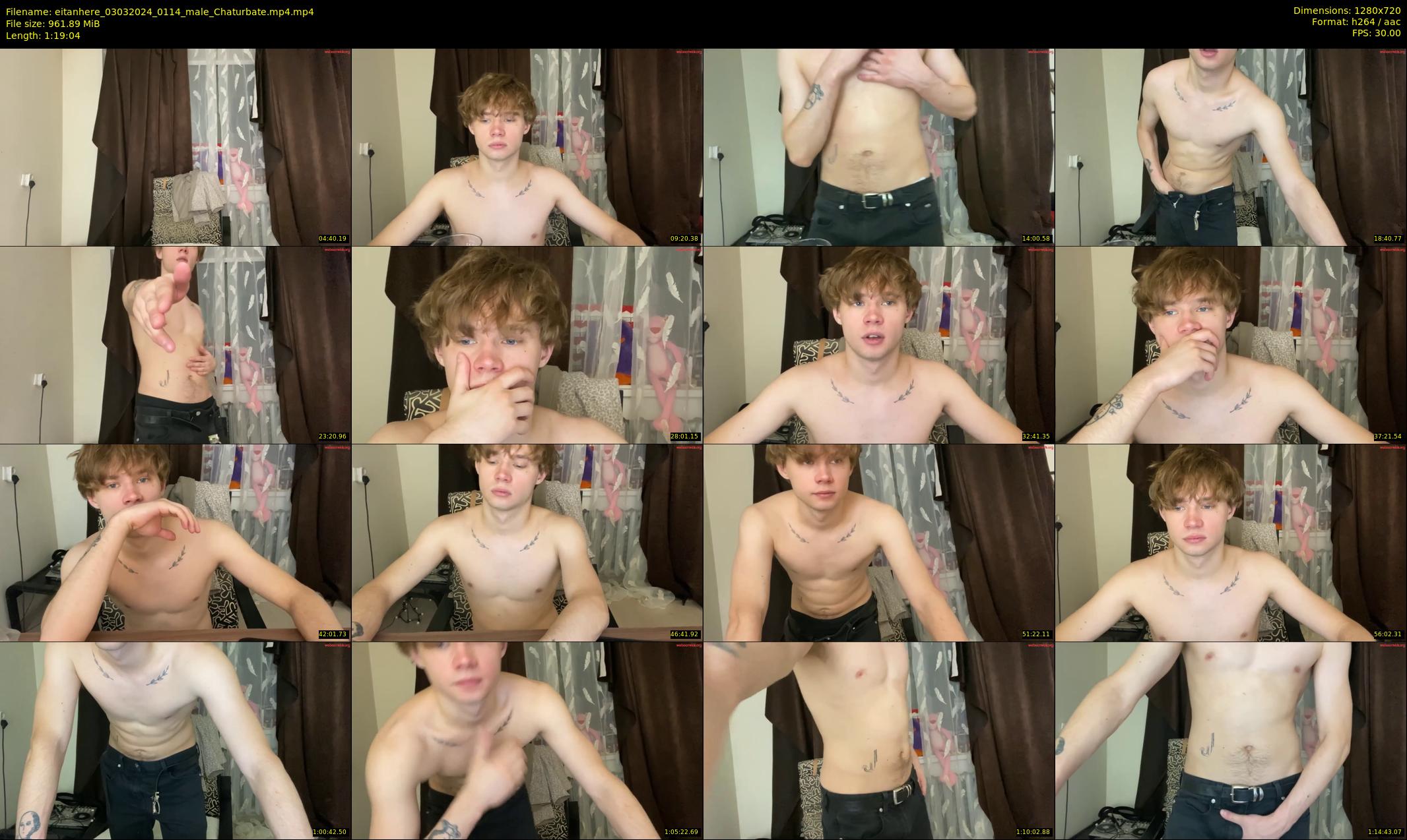 eitanhere — 80 minute Chaturbate male cam show recording, 720p, Mar 3, 2024