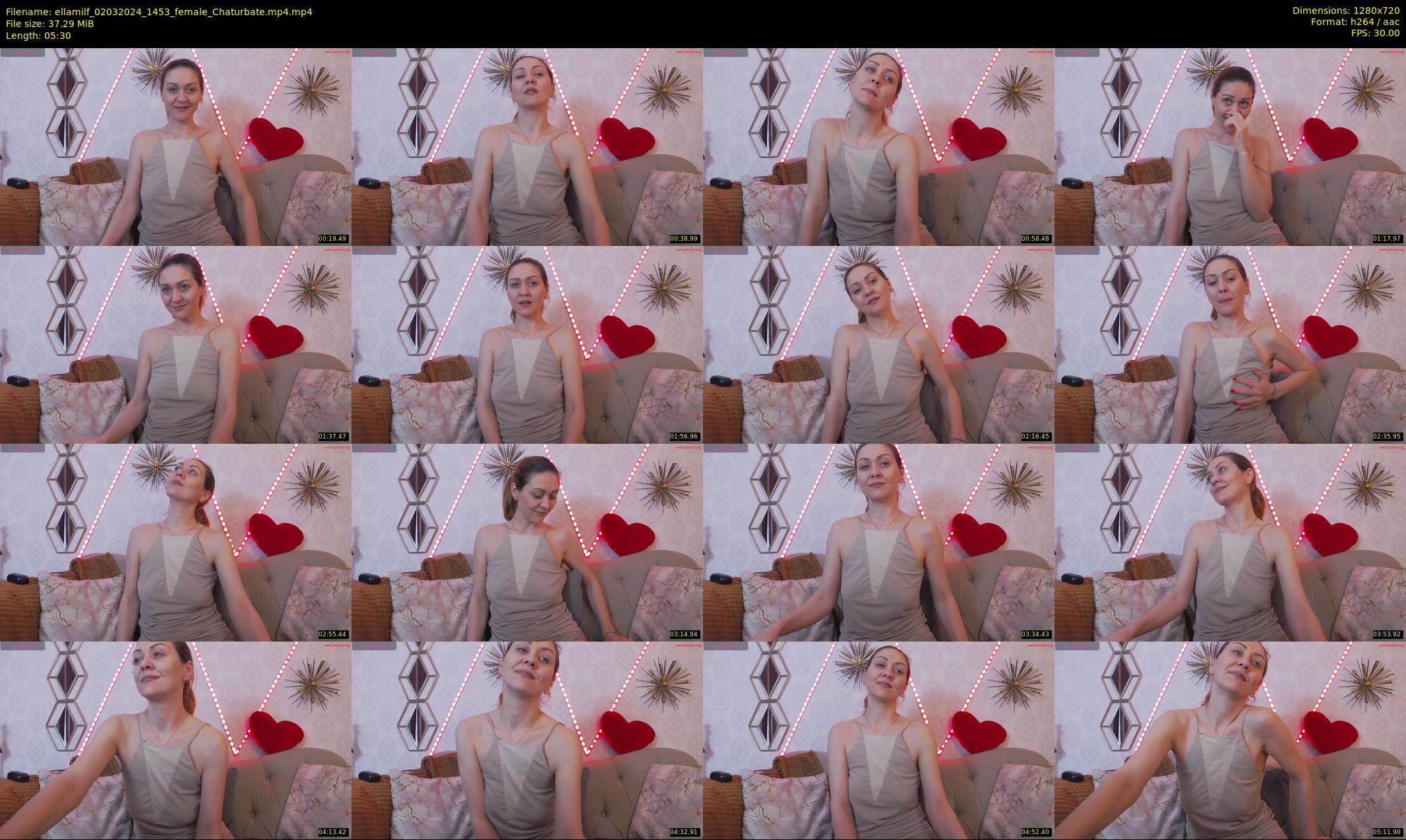 ellamilf — 6 minute Chaturbate female cam show recording, 720p, Mar 2, 2024