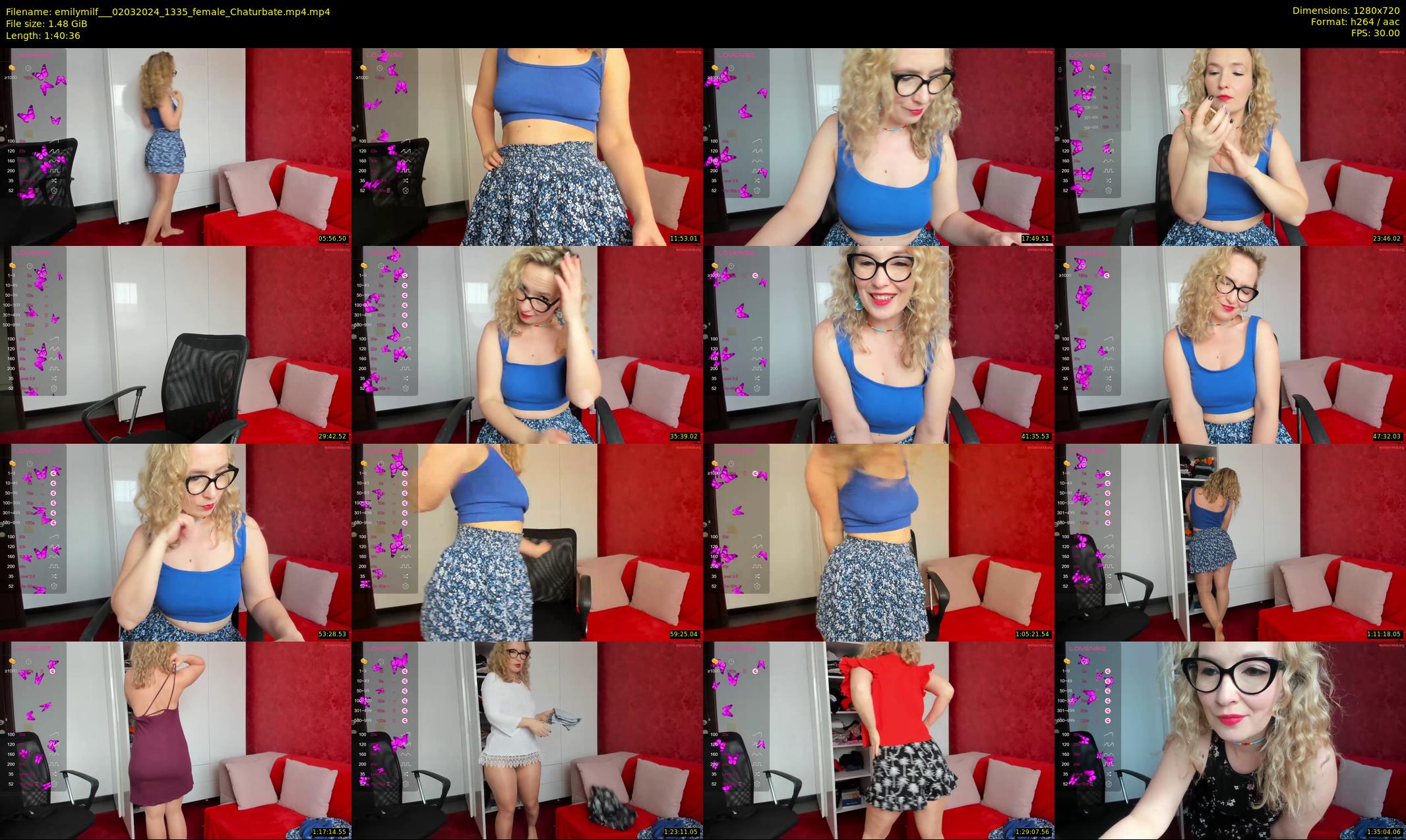 emilymilf__ — 101 minute Chaturbate female cam show recording, 720p, Mar 2, 2024