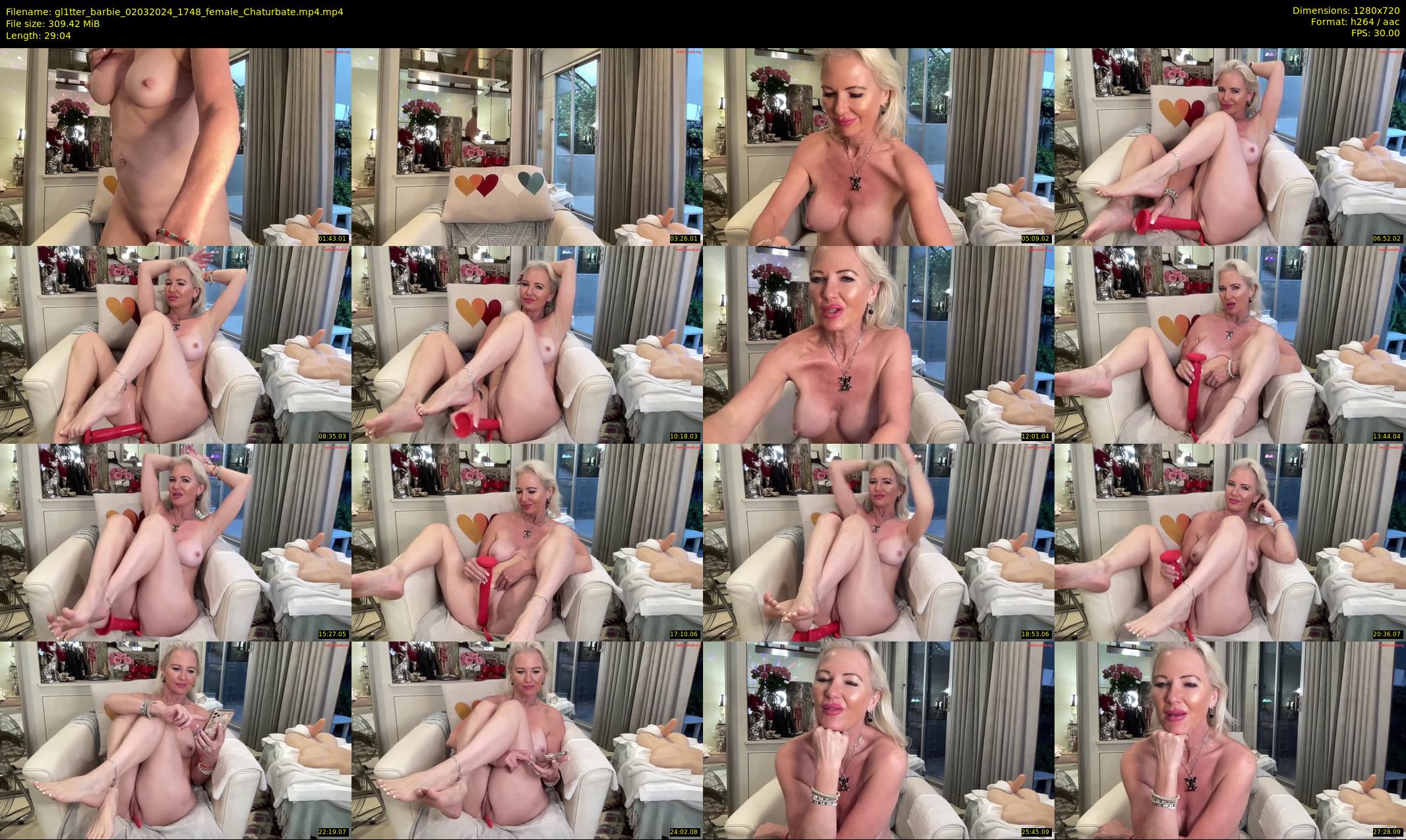 gl1tter_barbie — 30 minute Chaturbate female cam show recording, 720p, Mar 2, 2024