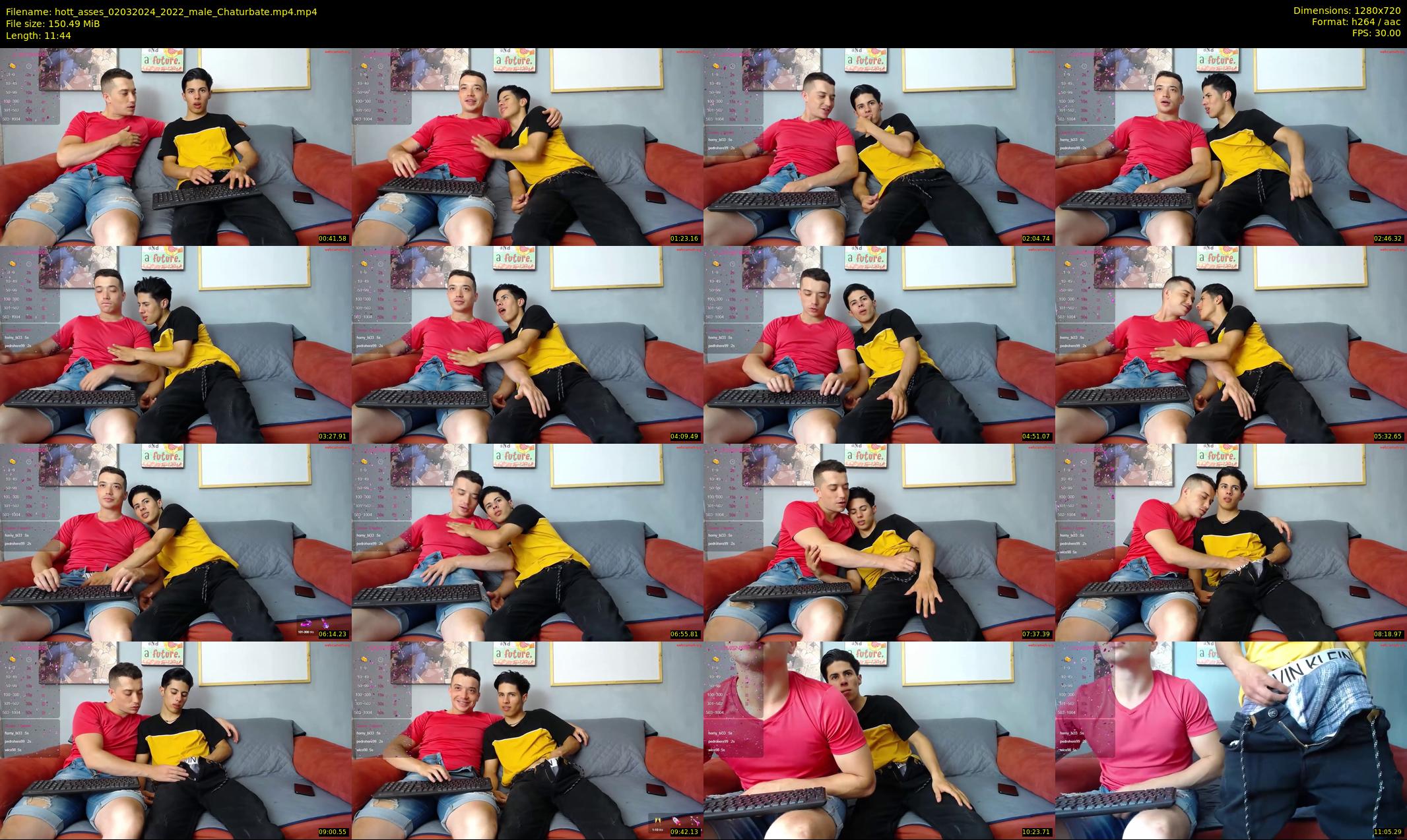 hott_asses — 12 minute Chaturbate male cam show recording, 720p, Mar 2, 2024
