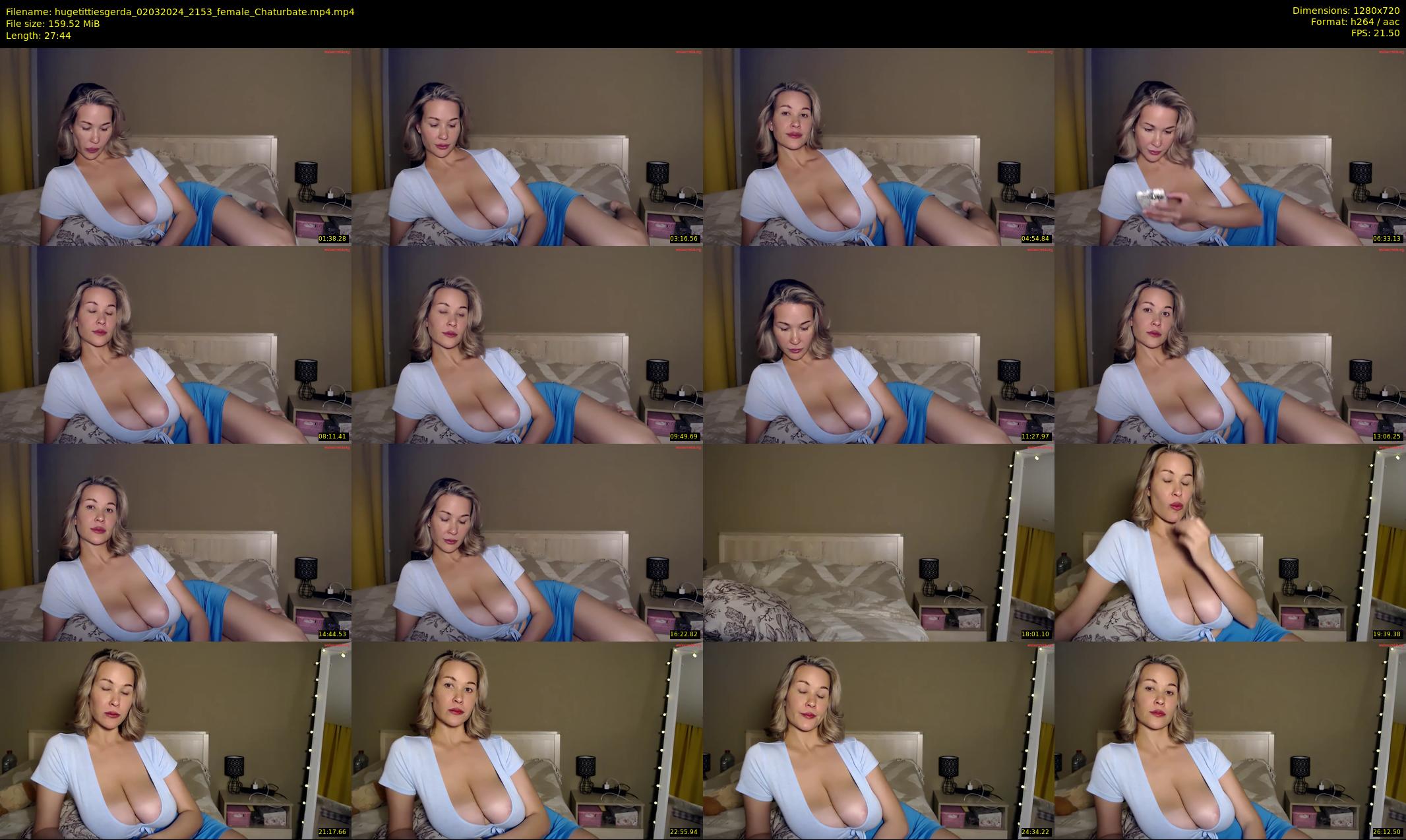 hugetittiesgerda — 28 minute Chaturbate female cam show recording, 720p, Mar 2, 2024