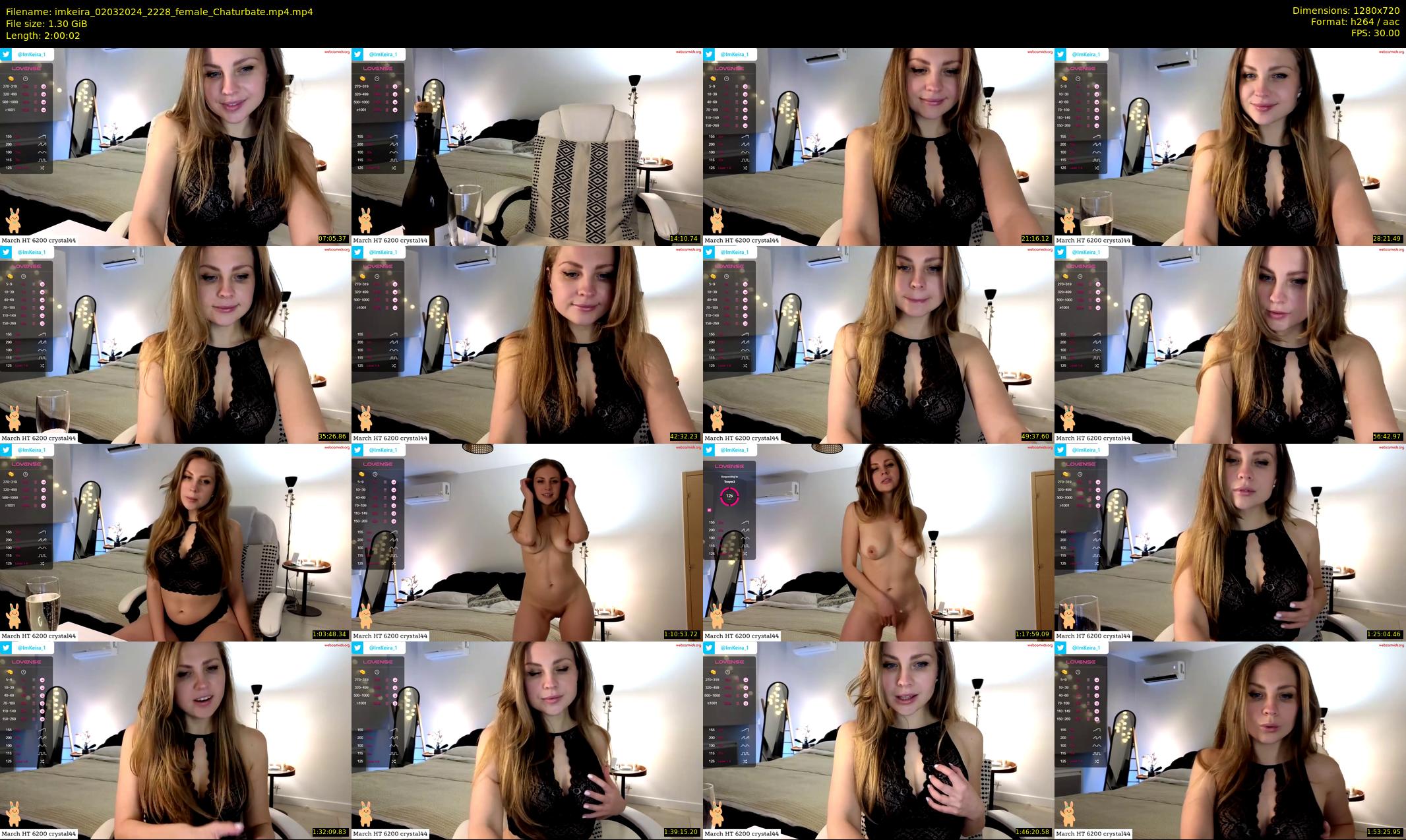 imkeira — 121 minute Chaturbate female cam show recording, 720p, Mar 2, 2024