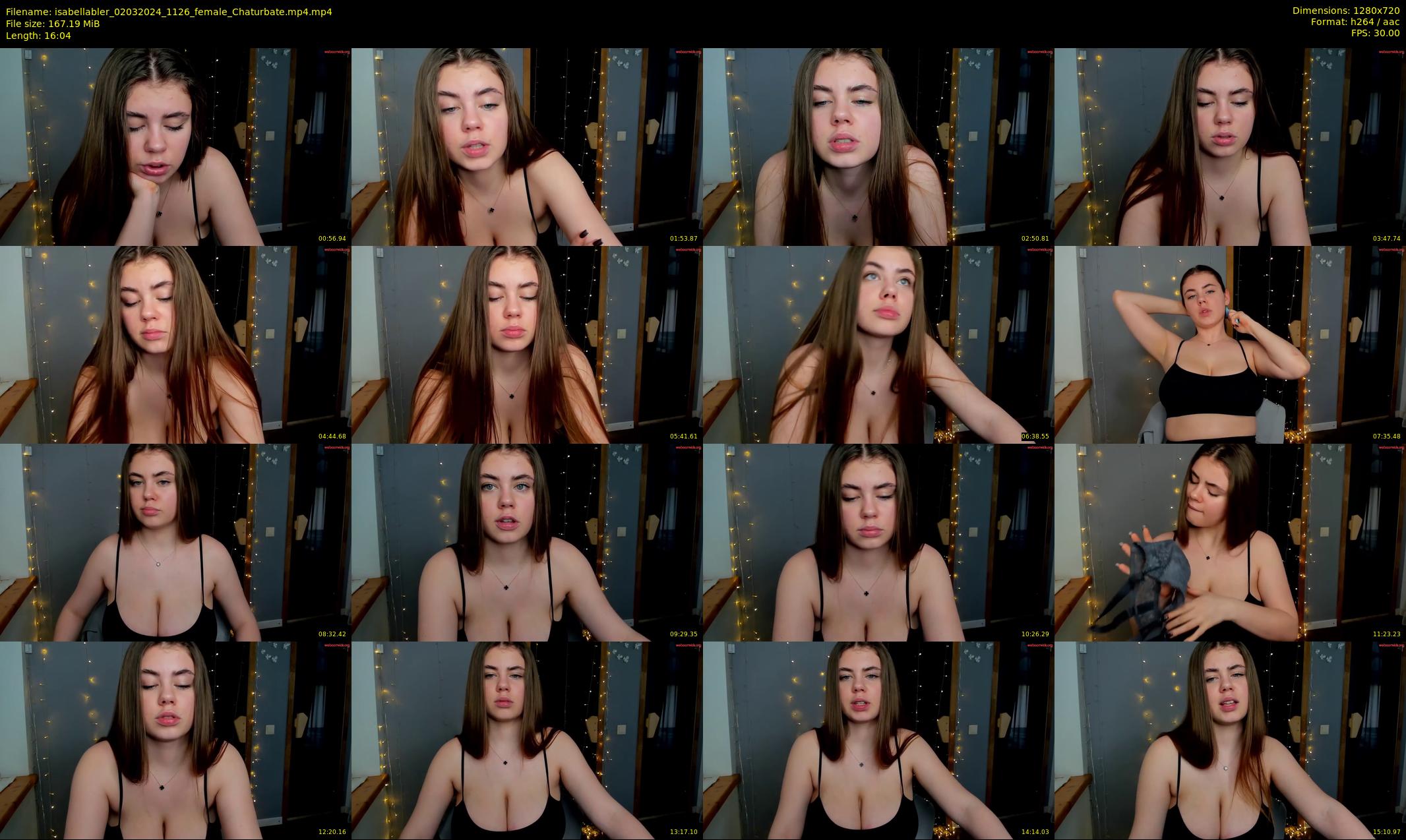 isabellabler — 17 minute Chaturbate female cam show recording, 720p, Mar 2, 2024