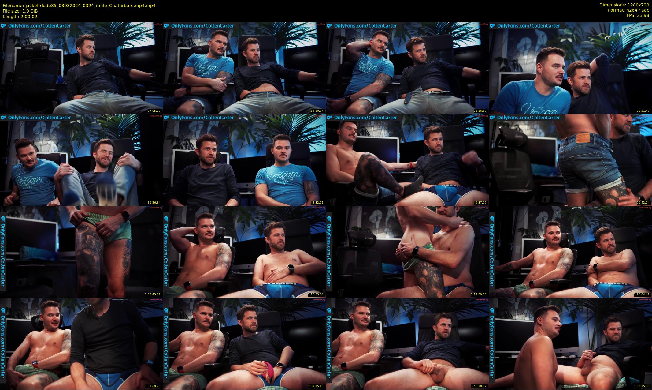 jackoffdude85 — 121 minute Chaturbate male cam show recording, 720p, Mar 3, 2024