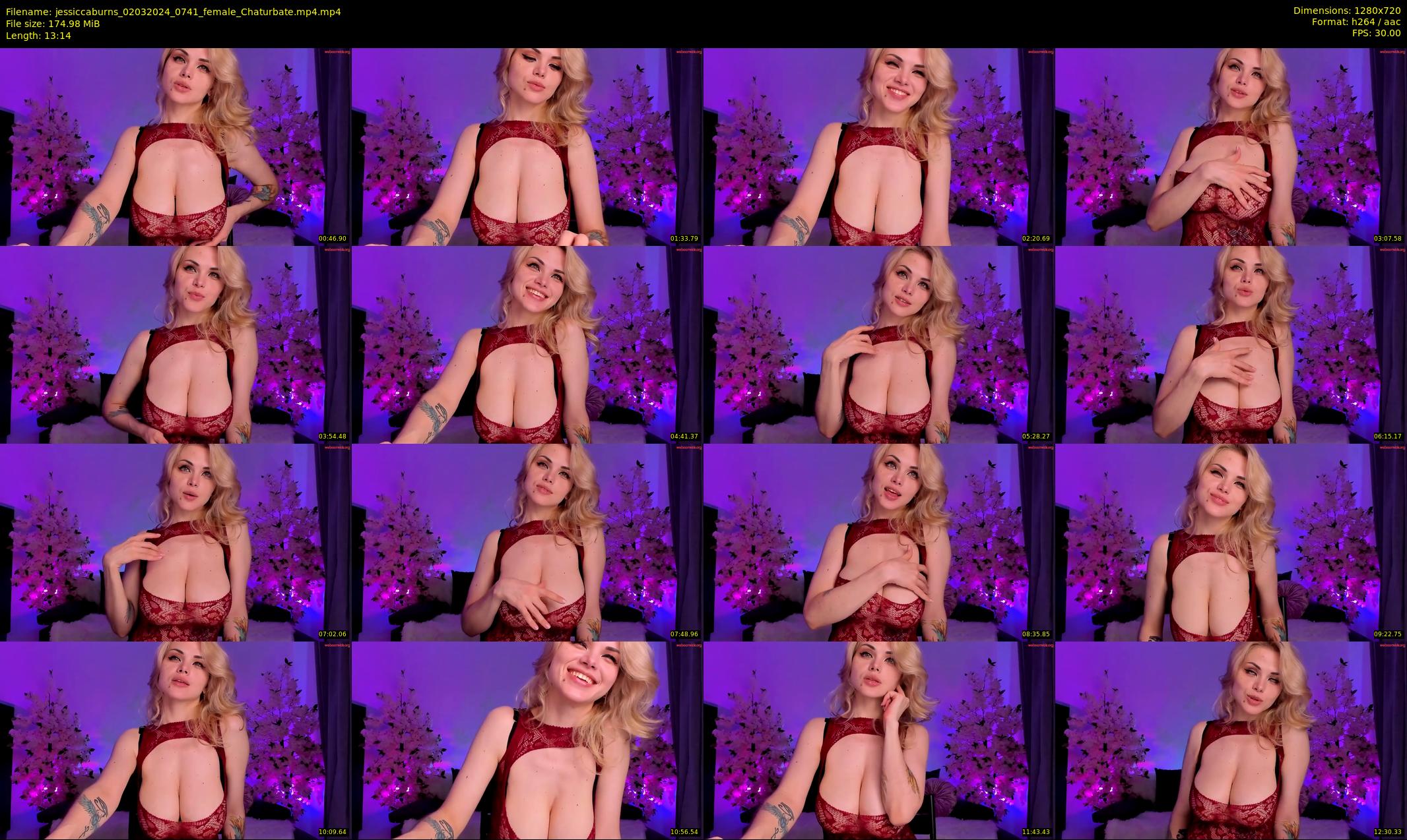 jessiccaburns — 14 minute Chaturbate female cam show recording, 720p, Mar 2, 2024