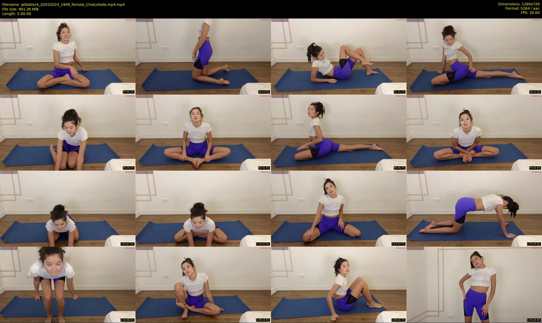 jettablock — 120 minute Chaturbate female cam show recording, 720p, Mar 2, 2024