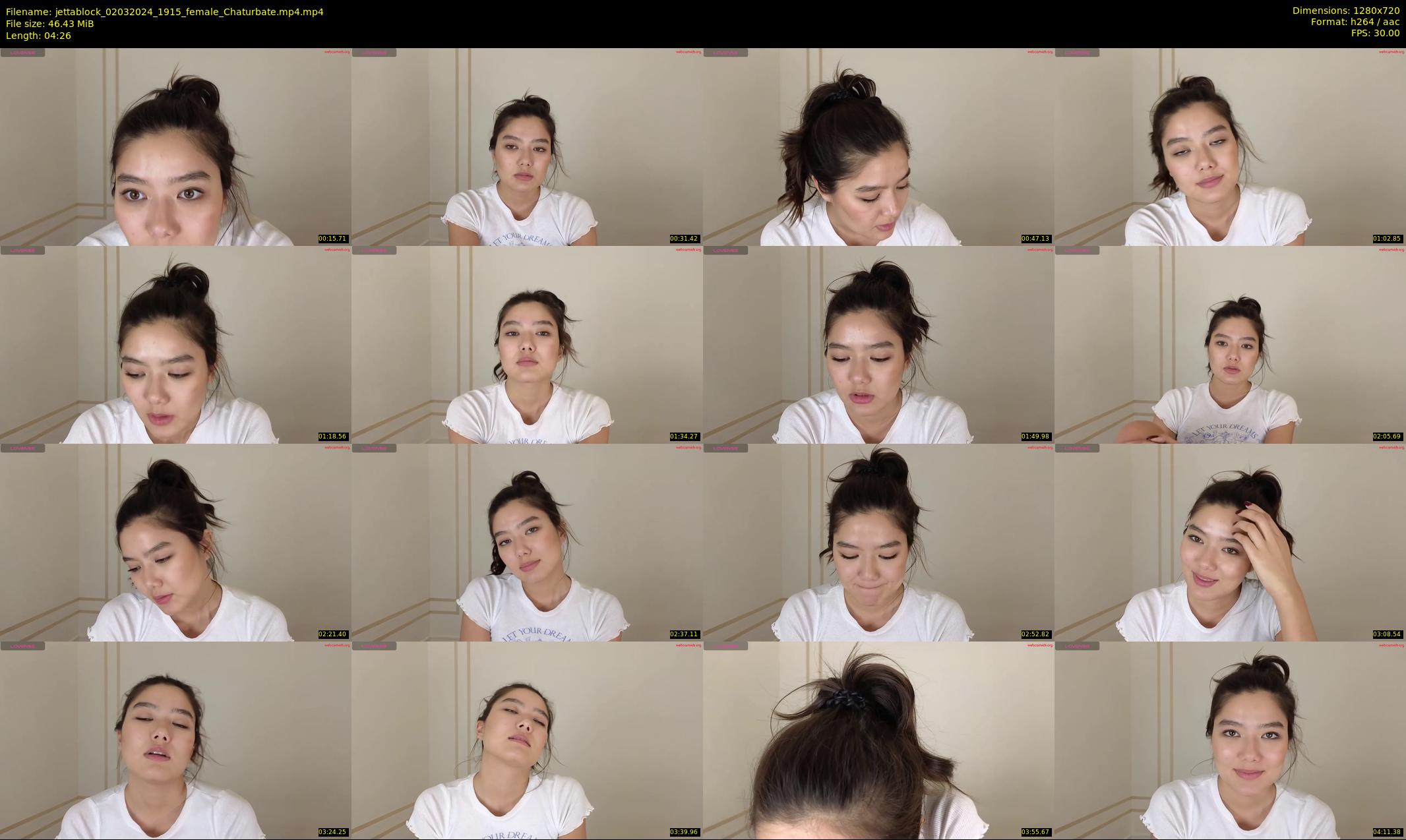 jettablock — 5 minute Chaturbate female cam show recording, 720p, Mar 2, 2024