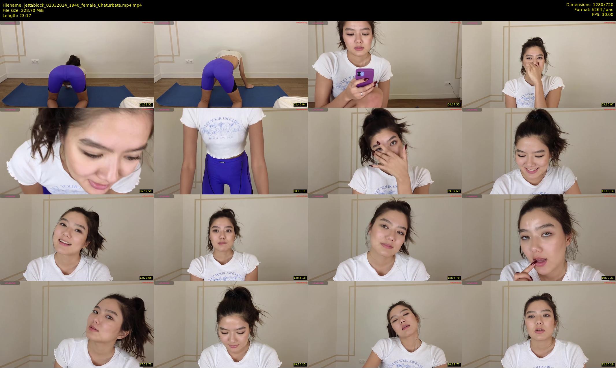 jettablock — 24 minute Chaturbate female cam show recording, 720p, Mar 2, 2024
