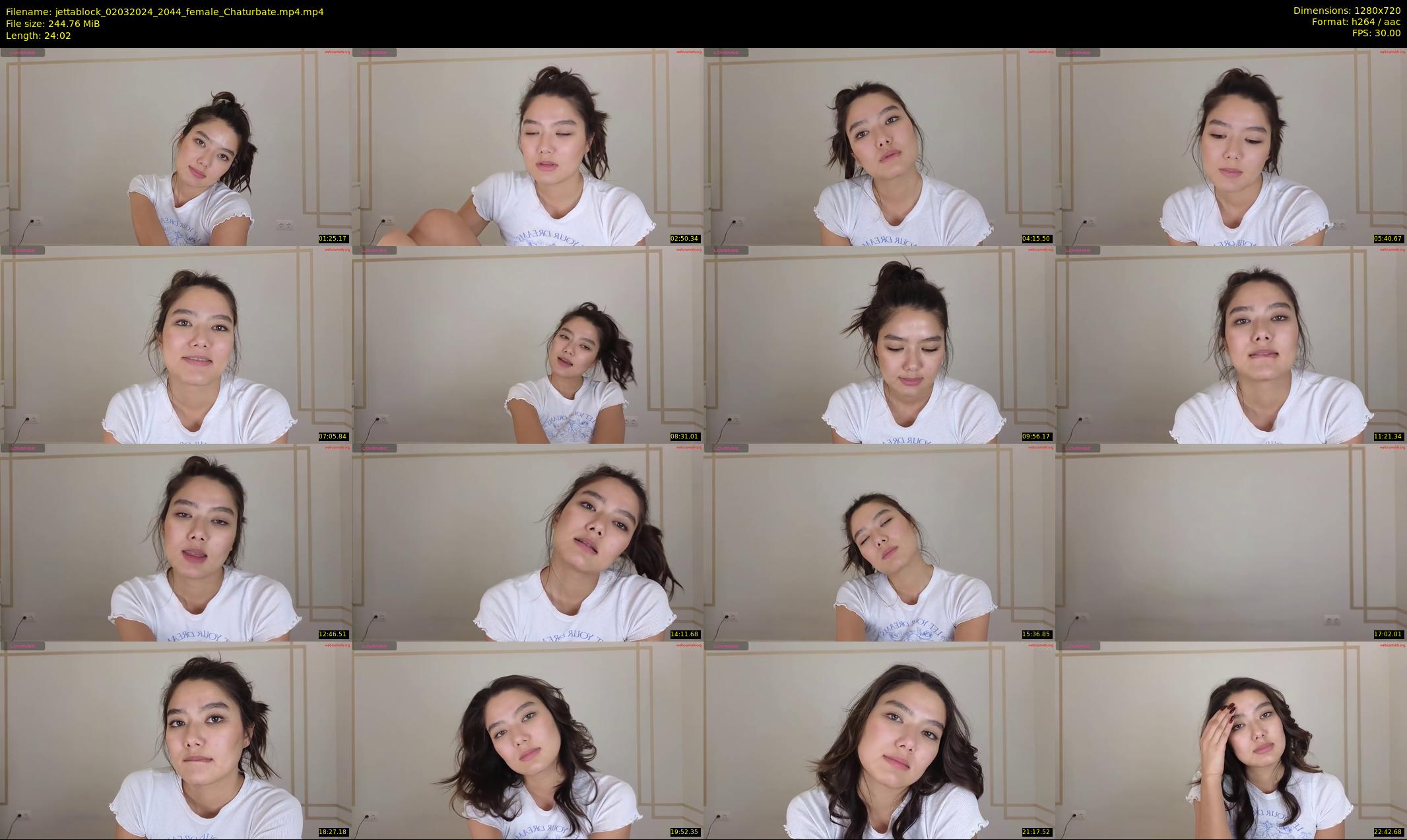 jettablock — 25 minute Chaturbate female cam show recording, 720p, Mar 2, 2024