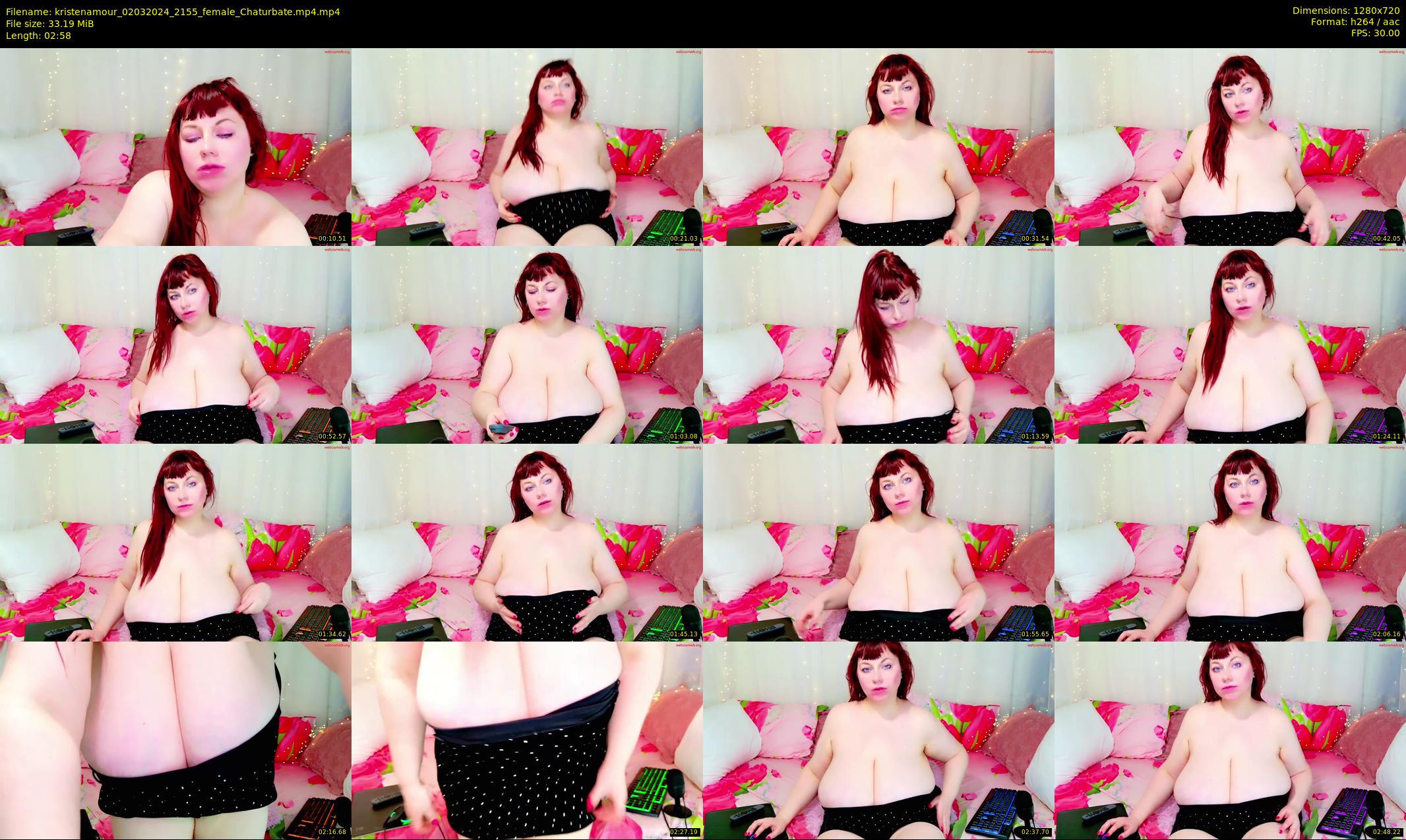kristenamour — 3 minute Chaturbate female cam show recording, 720p, Mar 2, 2024