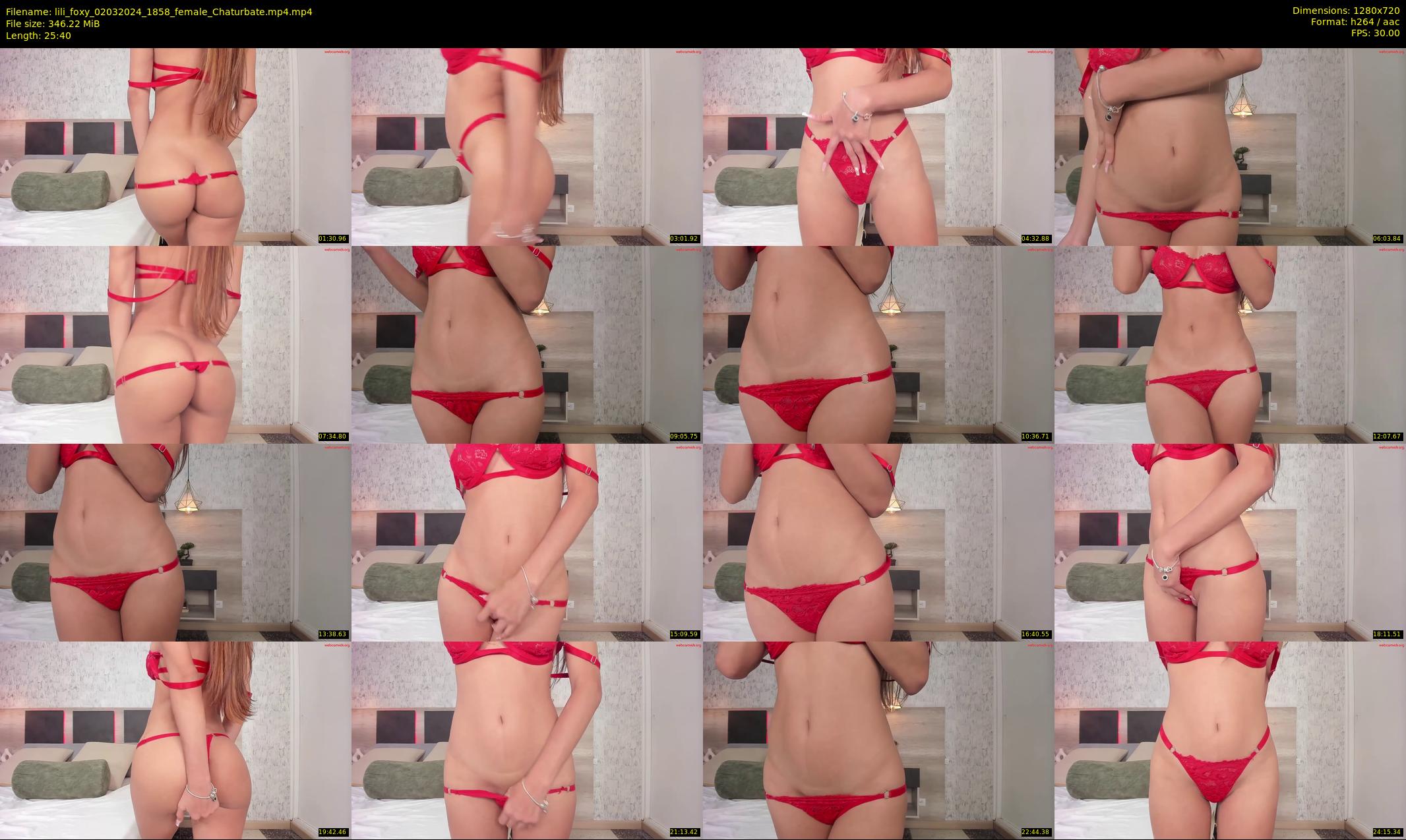 lili_foxy — 26 minute Chaturbate female cam show recording, 720p, Mar 2, 2024