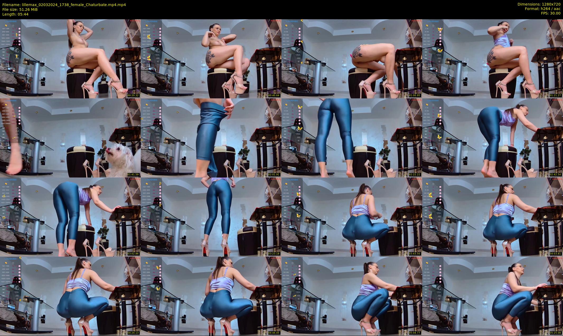 lillemax — 6 minute Chaturbate female cam show recording, 720p, Mar 2, 2024