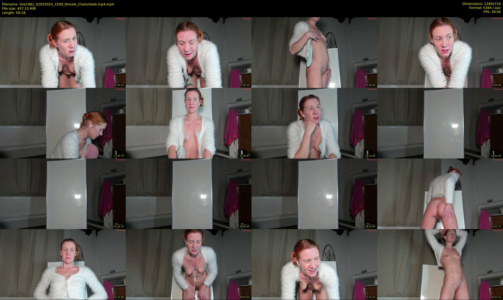 lola1981 — 60 minute Chaturbate female cam show recording, 720p, Mar 2, 2024