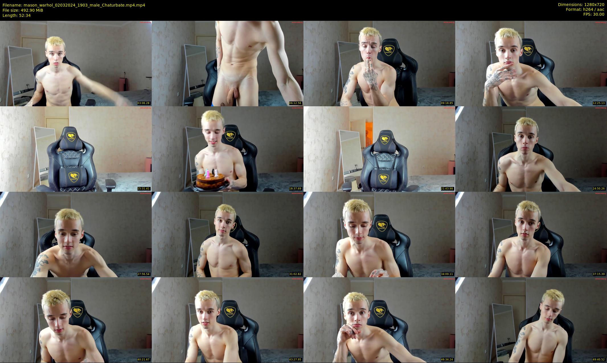 mason_warhol — 53 minute Chaturbate male cam show recording, 720p, Mar 2, 2024