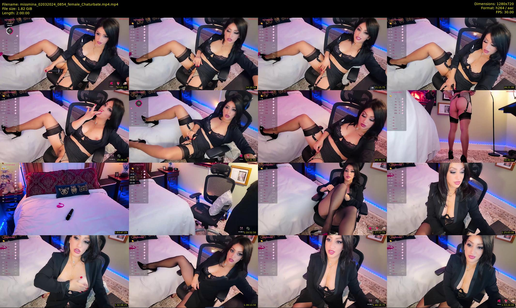missmina — 120 minute Chaturbate female cam show recording, 720p, Mar 2, 2024