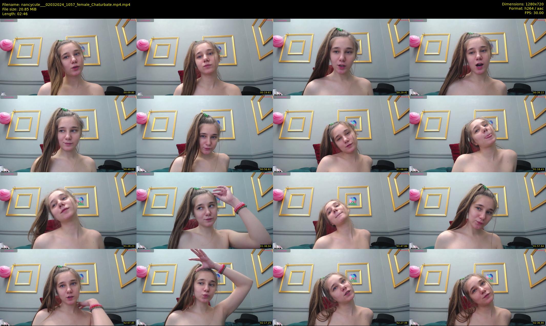 nancycute__ — 3 minute Chaturbate female cam show recording, 720p, Mar 2, 2024