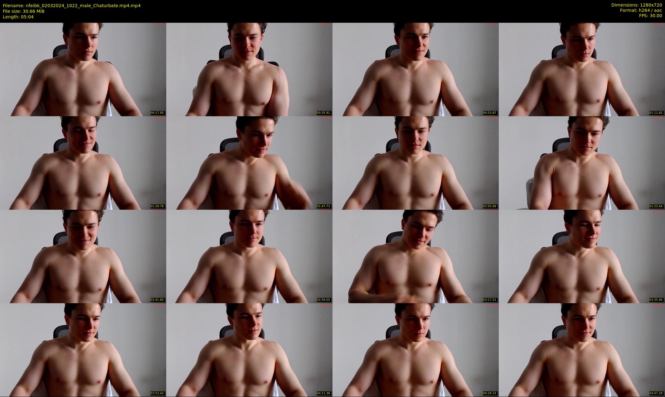 nfeibk — 6 minute Chaturbate male cam show recording, 720p, Mar 2, 2024