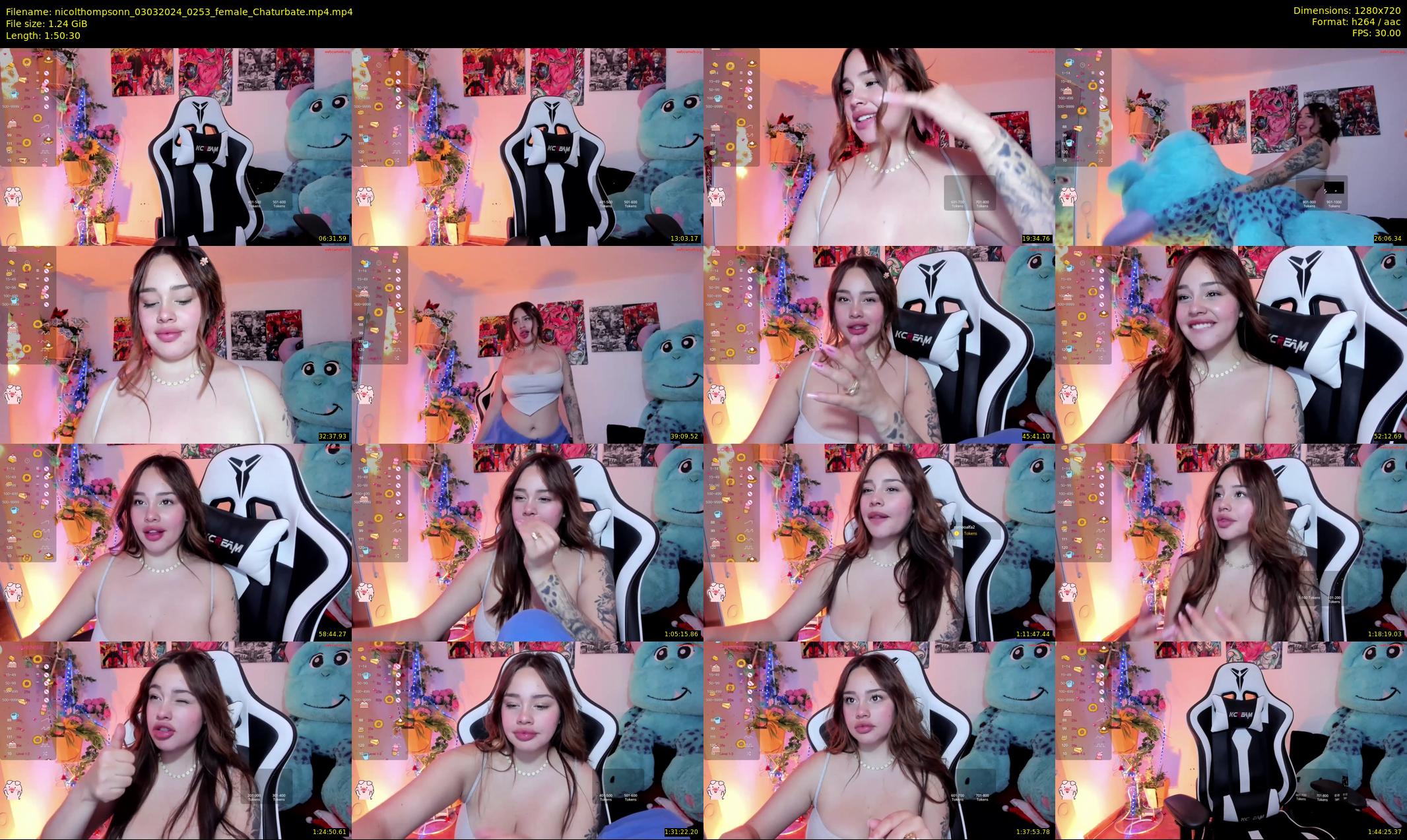 nicolthompsonn — 111 minute Chaturbate female cam show recording, 720p, Mar 3, 2024