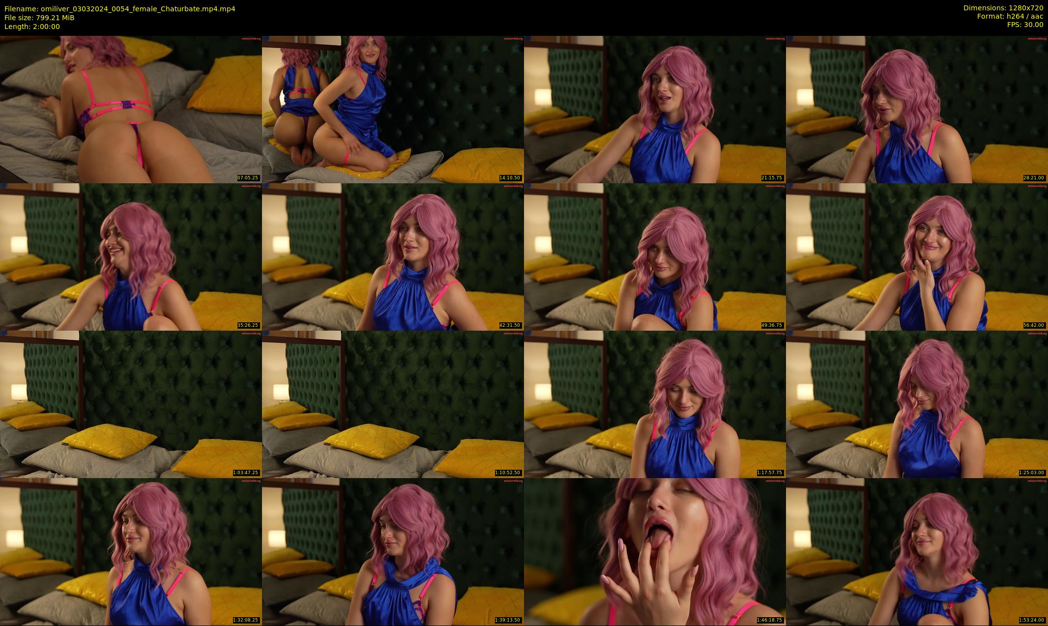omiliver — 120 minute Chaturbate female cam show recording, 720p, Mar 3, 2024