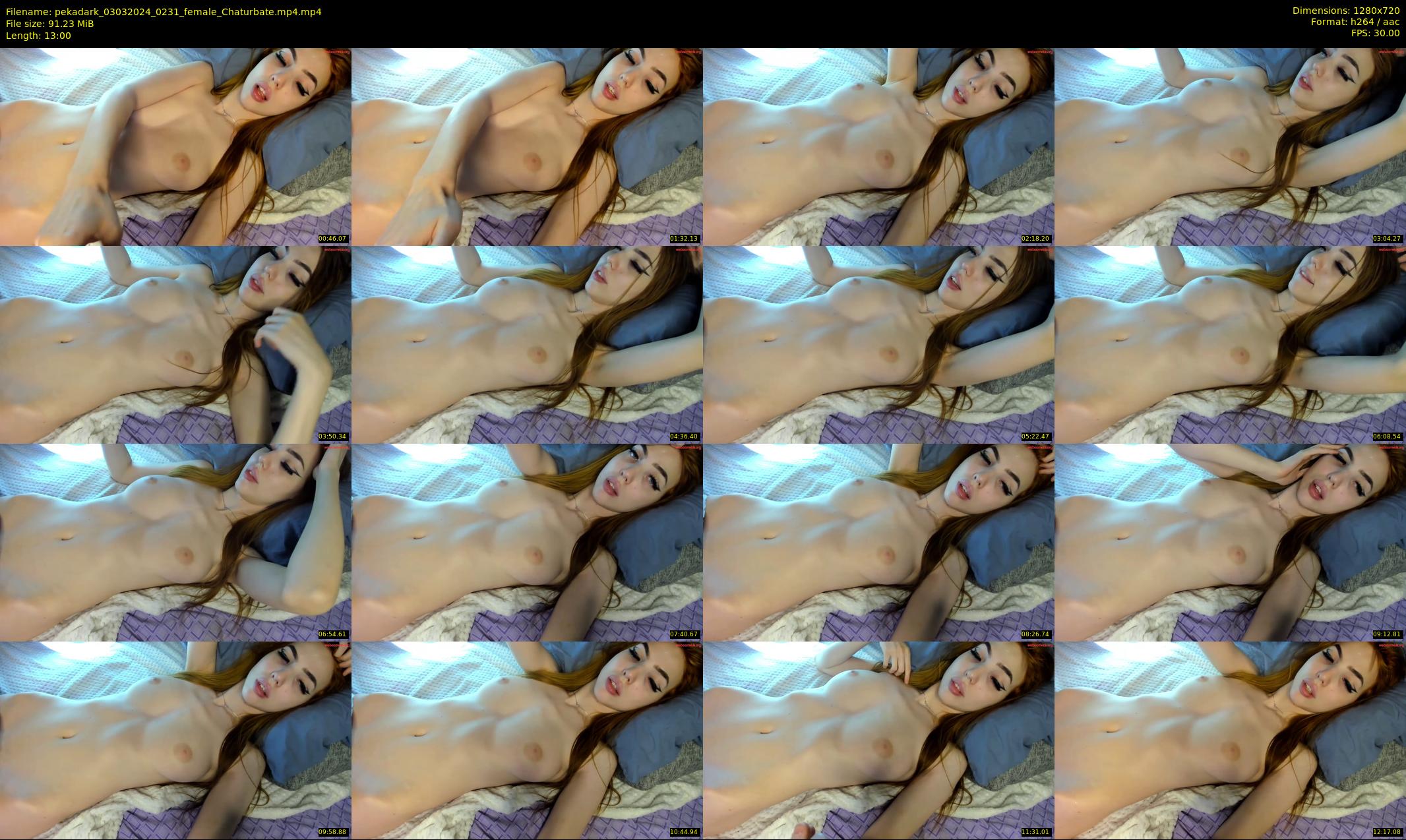 pekadark — 13 minute Chaturbate female cam show recording, 720p, Mar 3, 2024