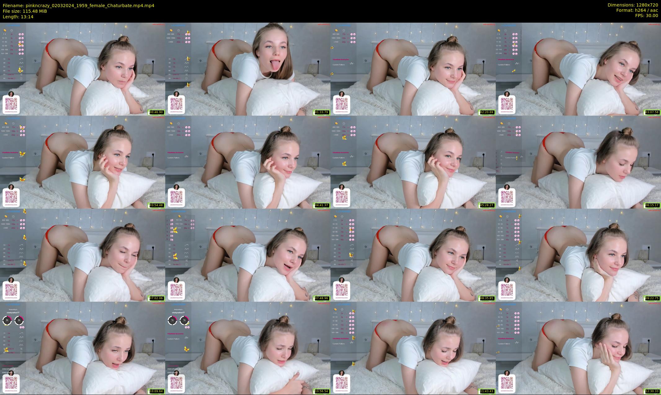 pinkncrazy — 14 minute Chaturbate female cam show recording, 720p, Mar 2, 2024