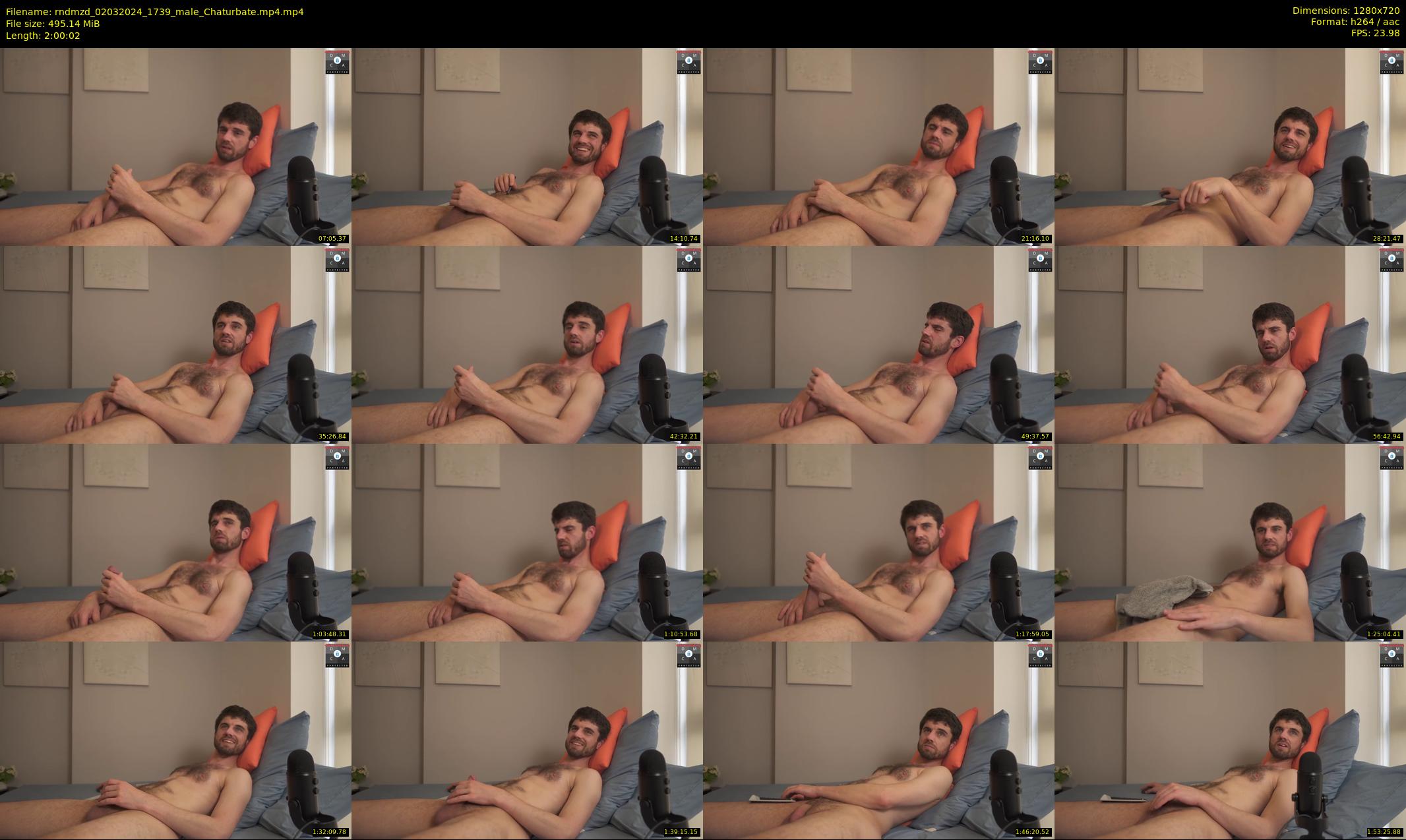 rndmzd — 121 minute Chaturbate male cam show recording, 720p, Mar 2, 2024