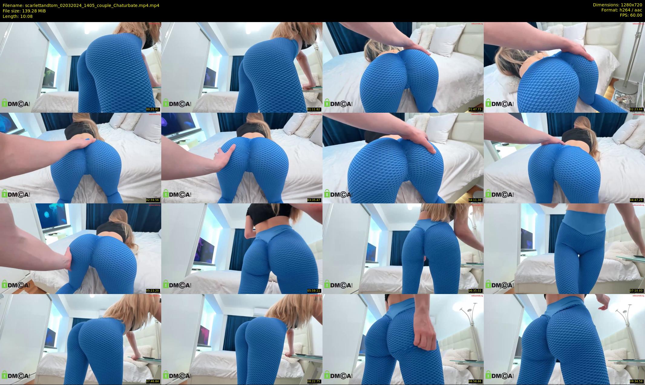scarlettandtom — 11 minute Chaturbate couple cam show recording, 720p, Mar 2, 2024
