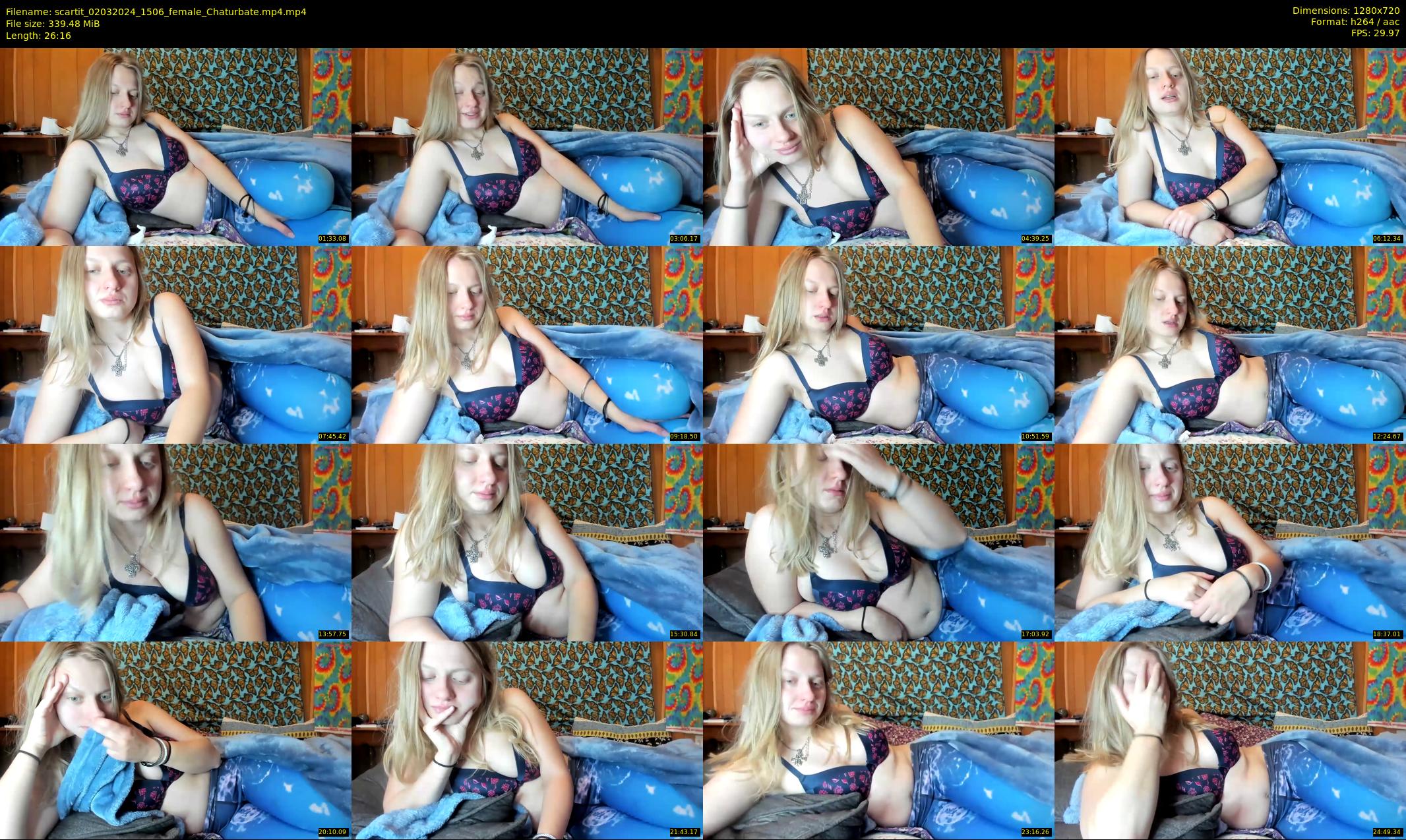 scartit — 27 minute Chaturbate female cam show recording, 720p, Mar 2, 2024