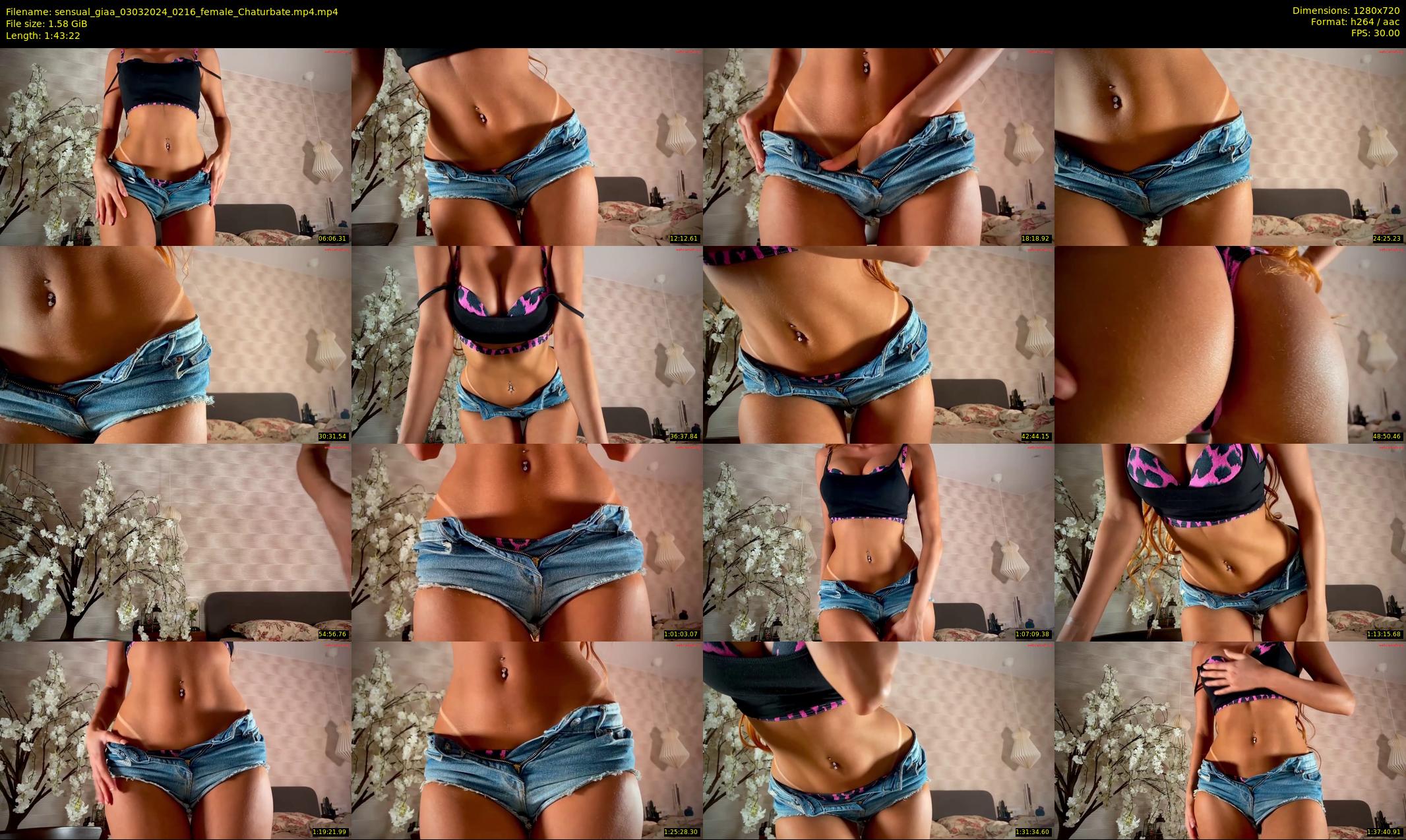sensual_giaa — 104 minute Chaturbate female cam show recording, 720p, Mar 3, 2024