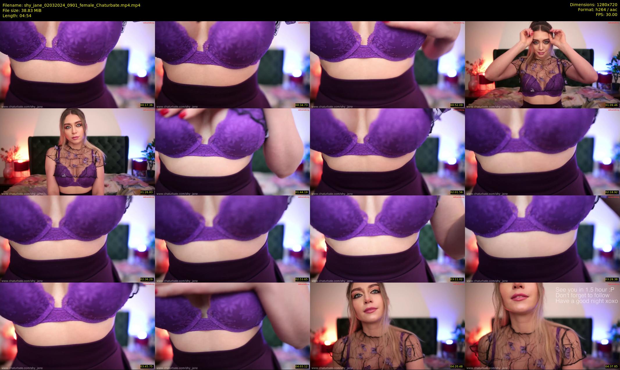 shy_jane — 5 minute Chaturbate female cam show recording, 720p, Mar 2, 2024