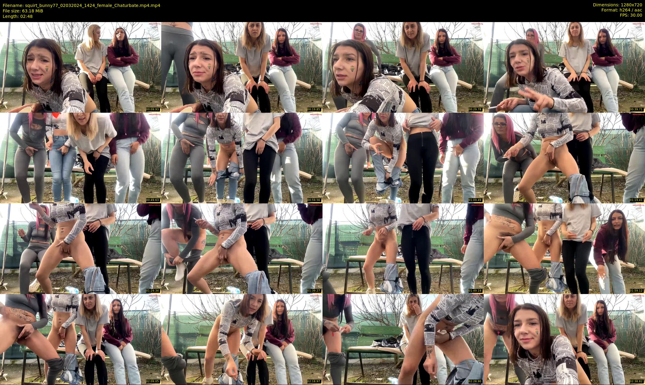squirt_bunny77 — 3 minute Chaturbate couple cam show recording, 720p, Mar 2, 2024