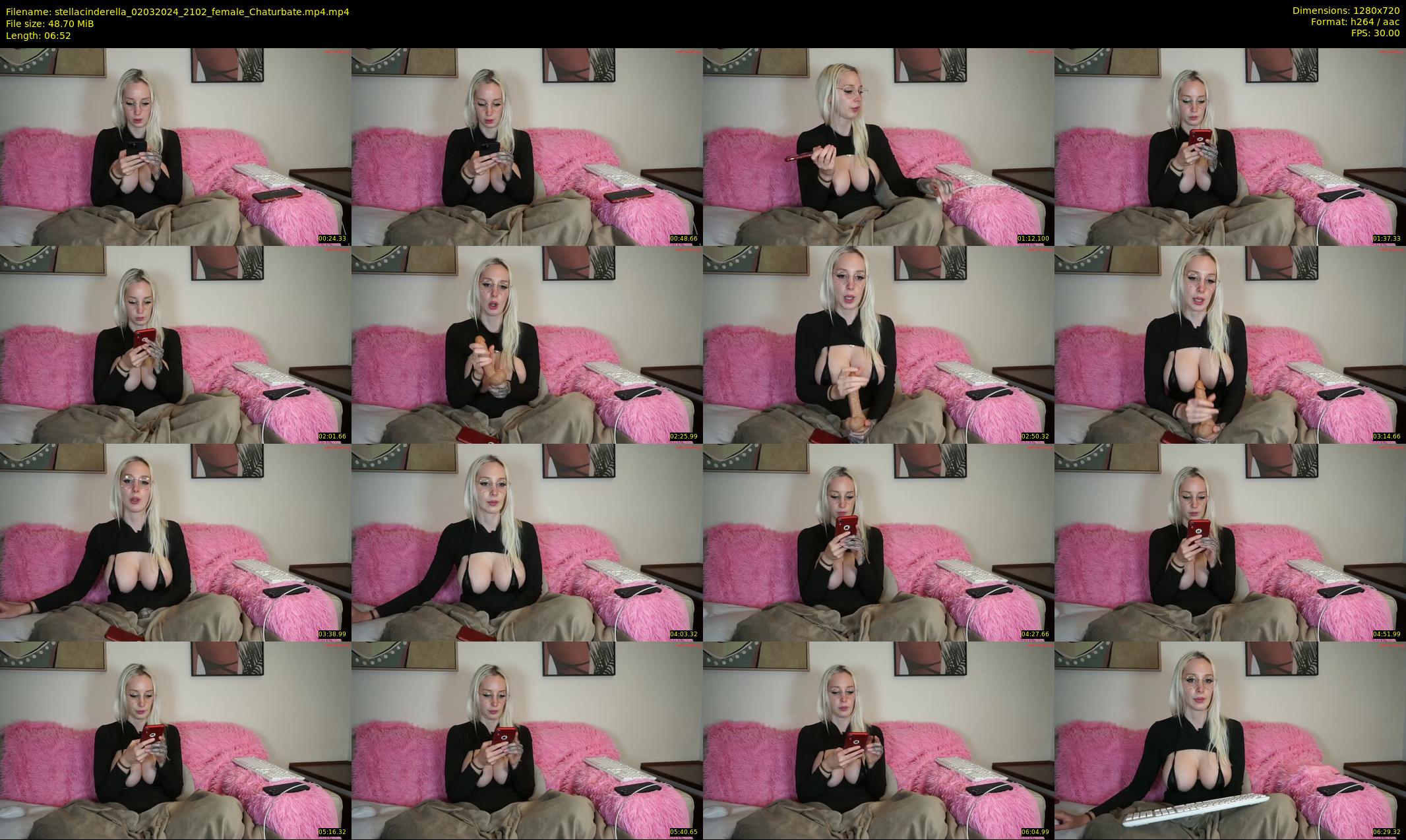 stellacinderella — 7 minute Chaturbate female cam show recording, 720p, Mar 2, 2024