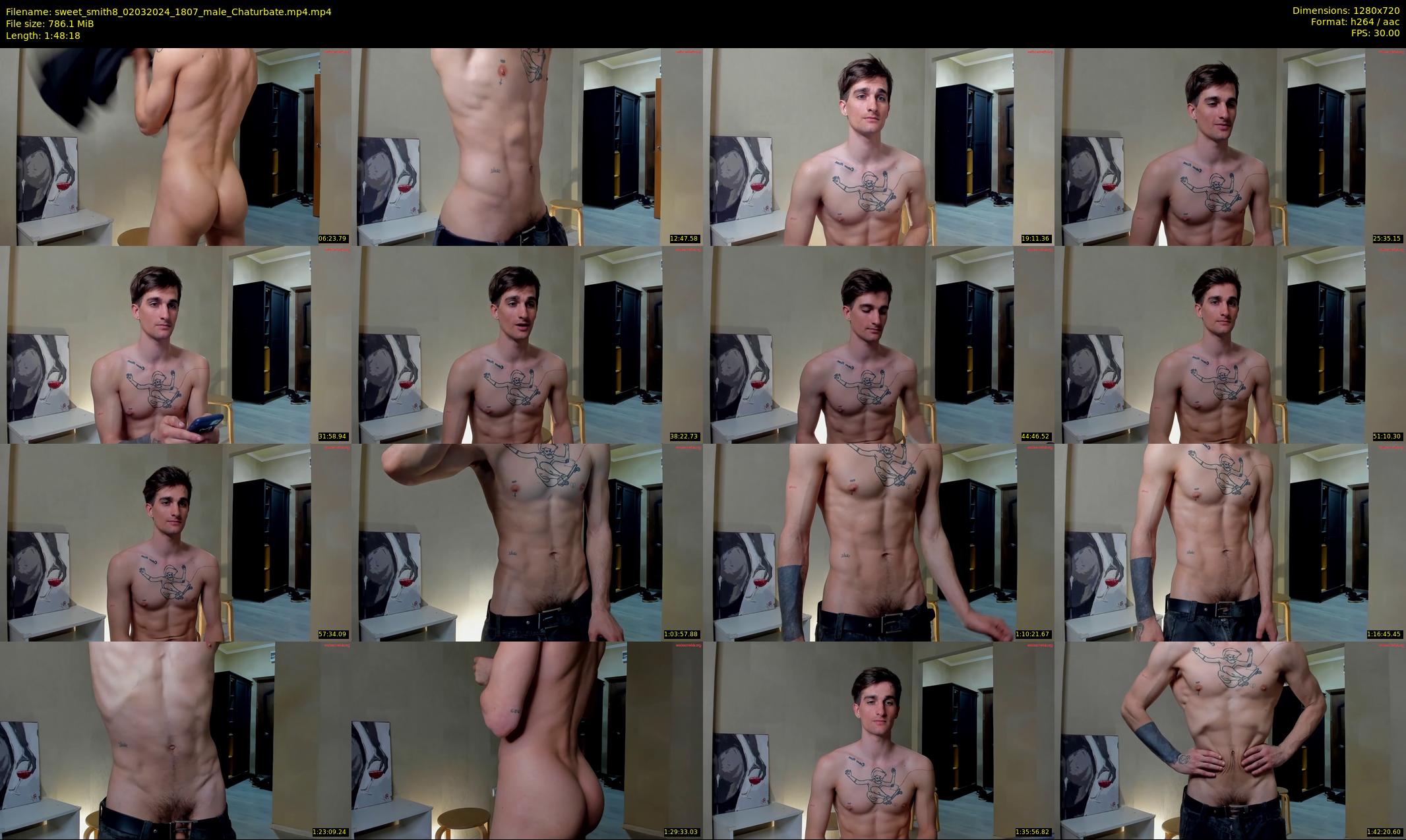 sweet_smith8 — 109 minute Chaturbate male cam show recording, 720p, Mar 2, 2024