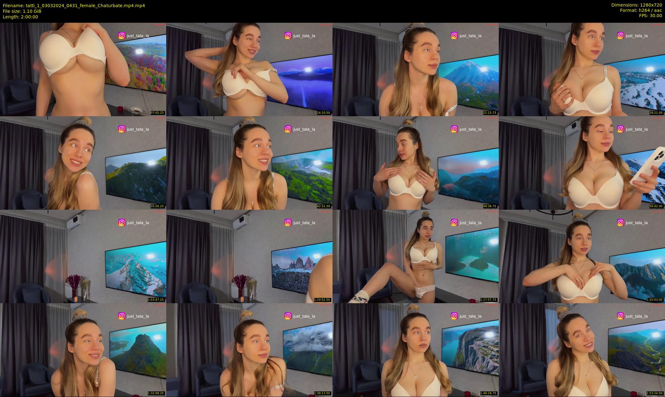 tatti_1 — 120 minute Chaturbate female cam show recording, 720p, Mar 3, 2024