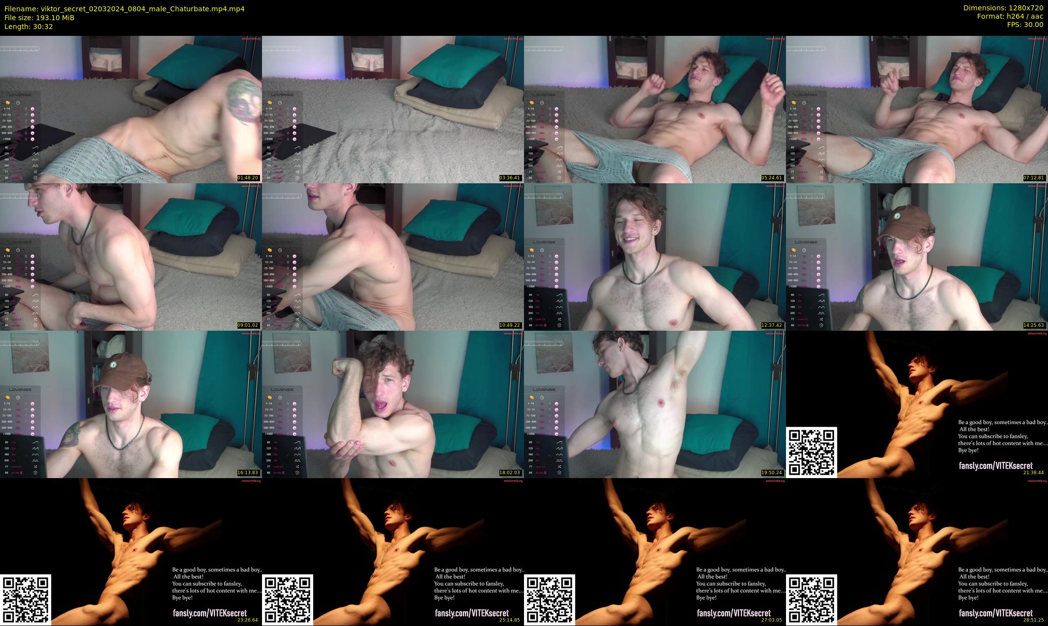 viktor_secret — 31 minute Chaturbate male cam show recording, 720p, Mar 2, 2024